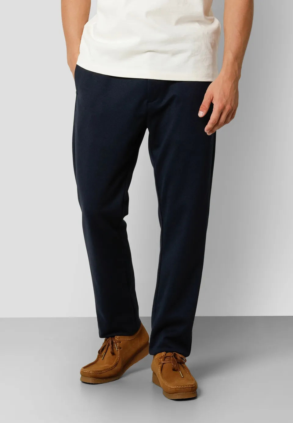 clean-cut-copenhagen-milano-jersey-hose-navy-stretch image 1