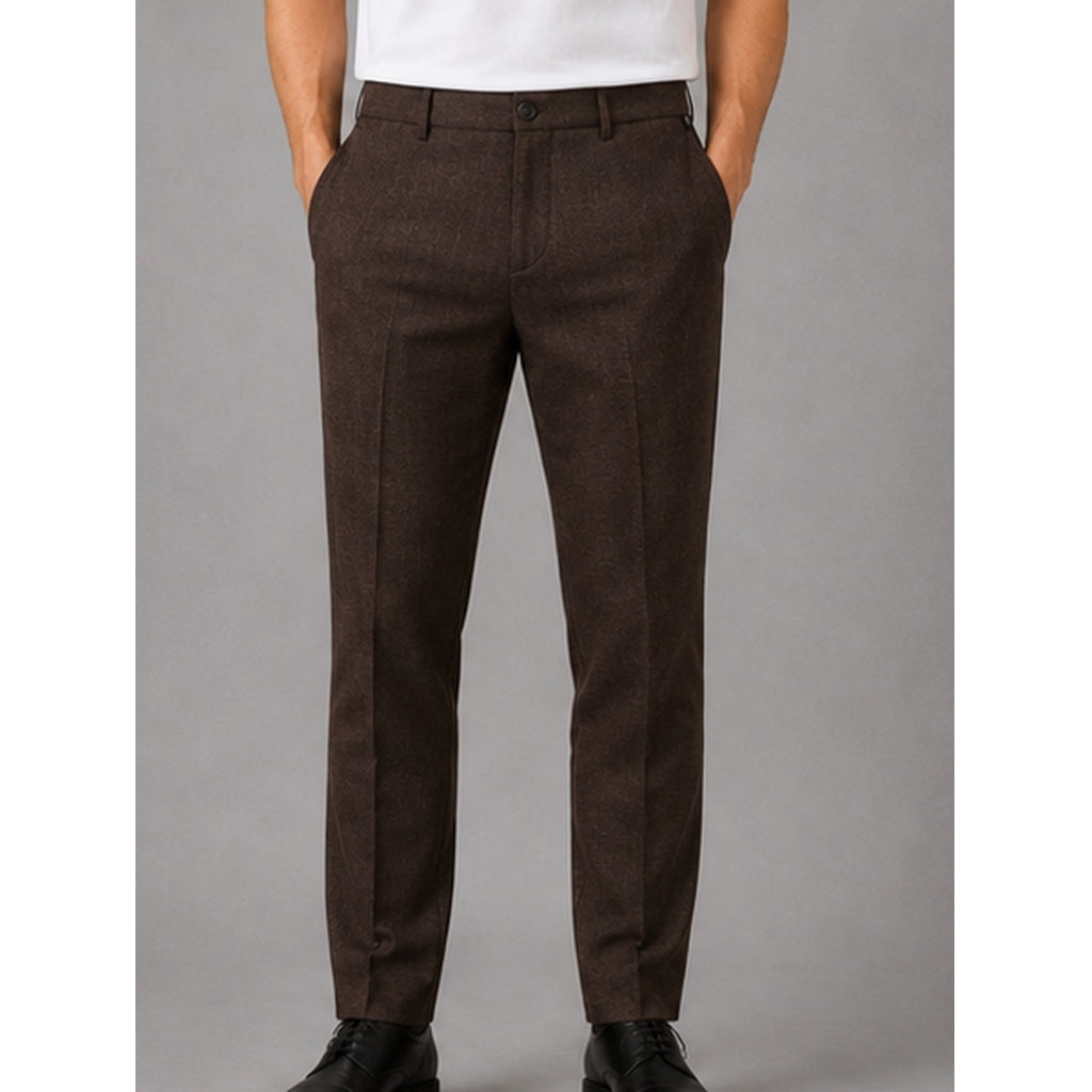 clean-cut-copenhagen-sigurd-anzughose-braun-stretch image 2