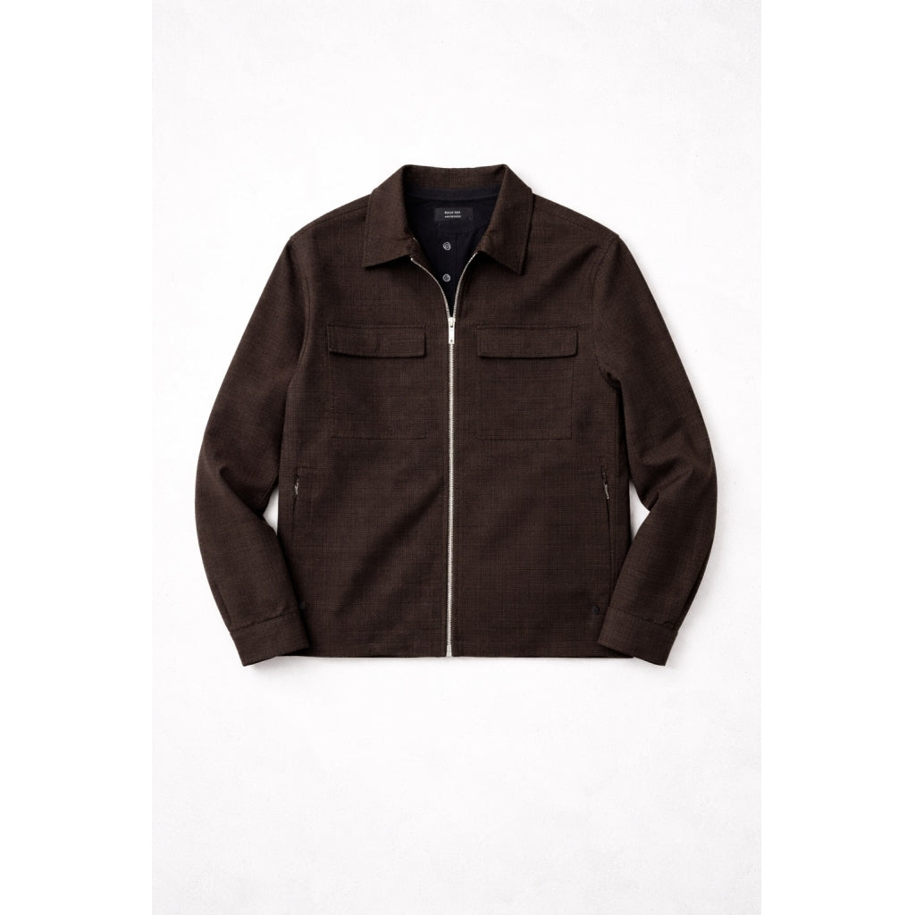 clean-cut-copenhagen-sigurd-jacke-braun-kariert-overshirt image 6