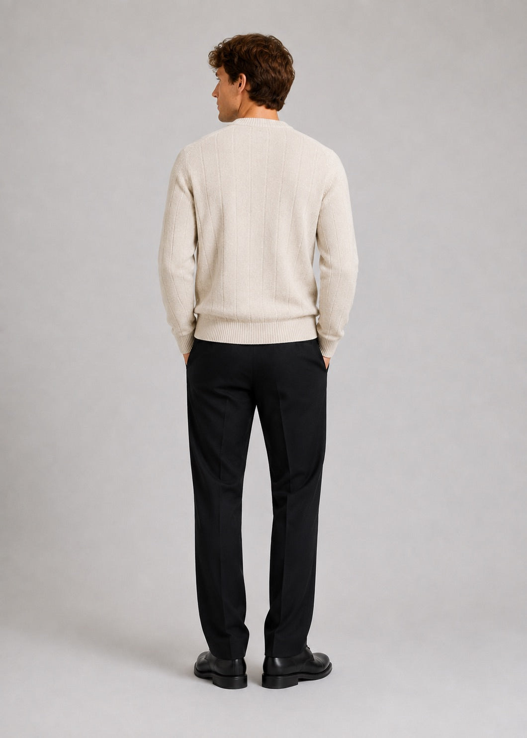 clean-cut-copenhagen-bertil-strickpullover-ecru-cashmere image 4
