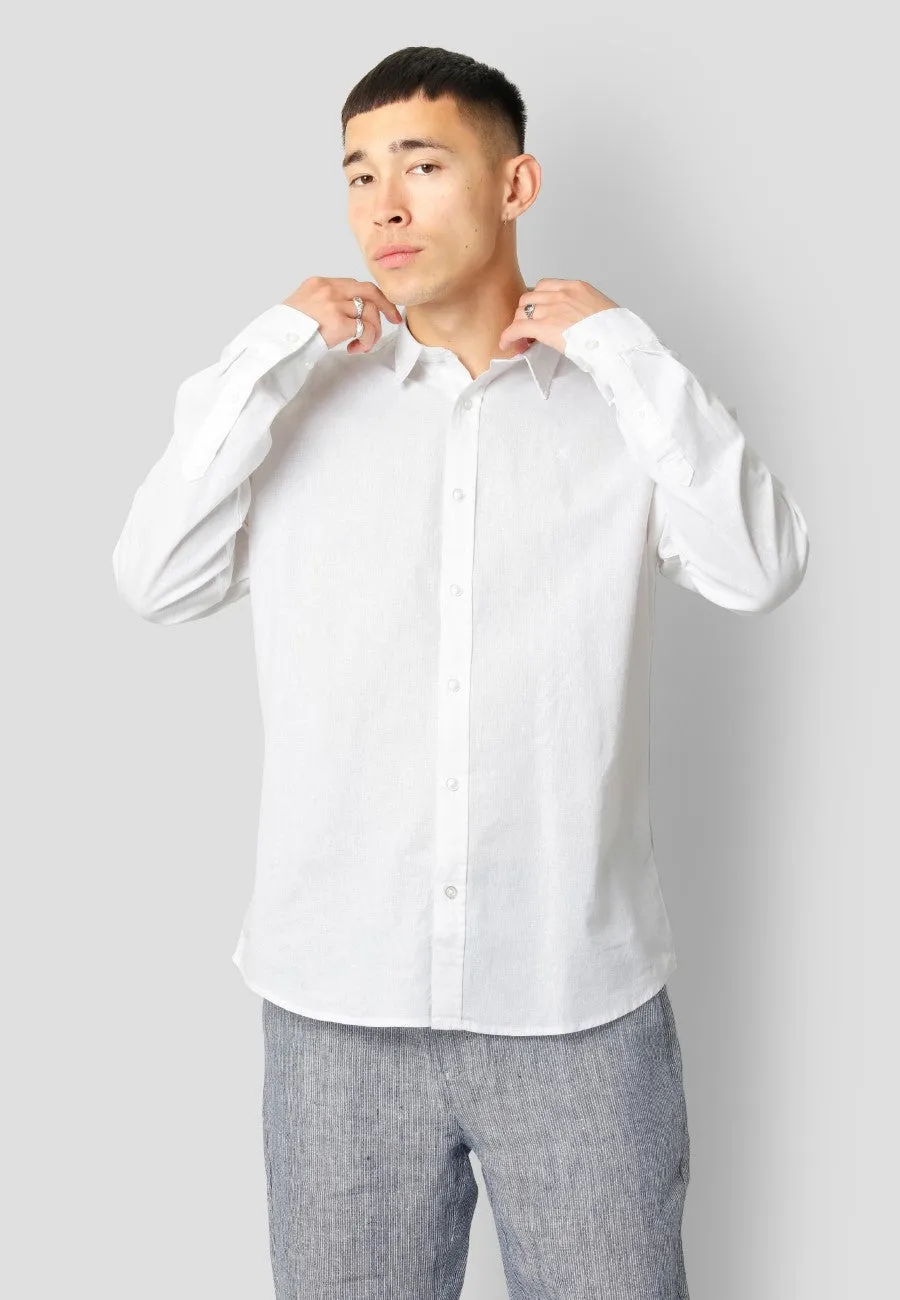 clean-cut-copenhagen-leinenhemd-wei-baumwolle-regular-fit image 1