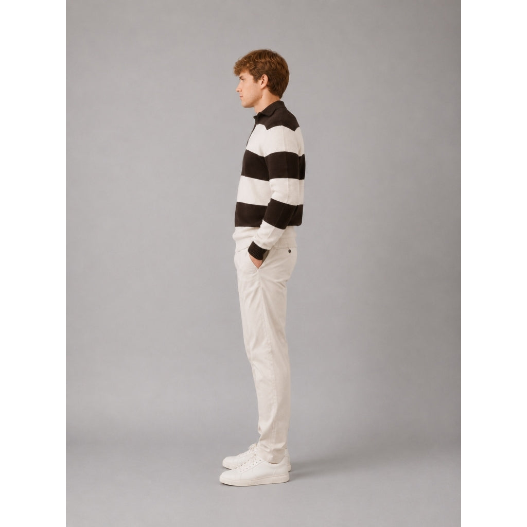 clean-cut-copenhagen-marvin-cashmere-polo-braun-stripe-strick image 4