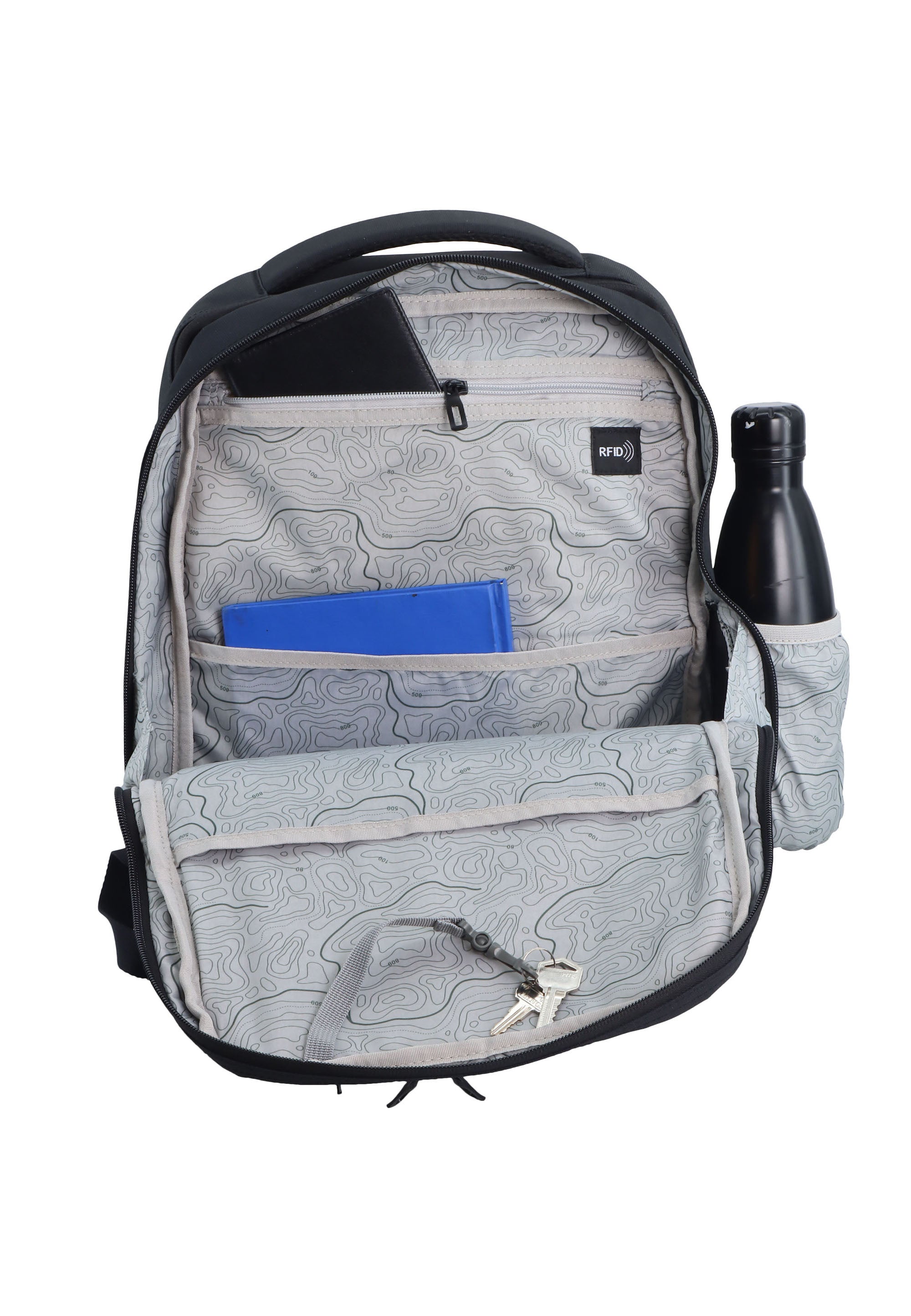 discovery-downtown-laptop-rucksack-15-zoll-schwarz-22l-rfid image 8