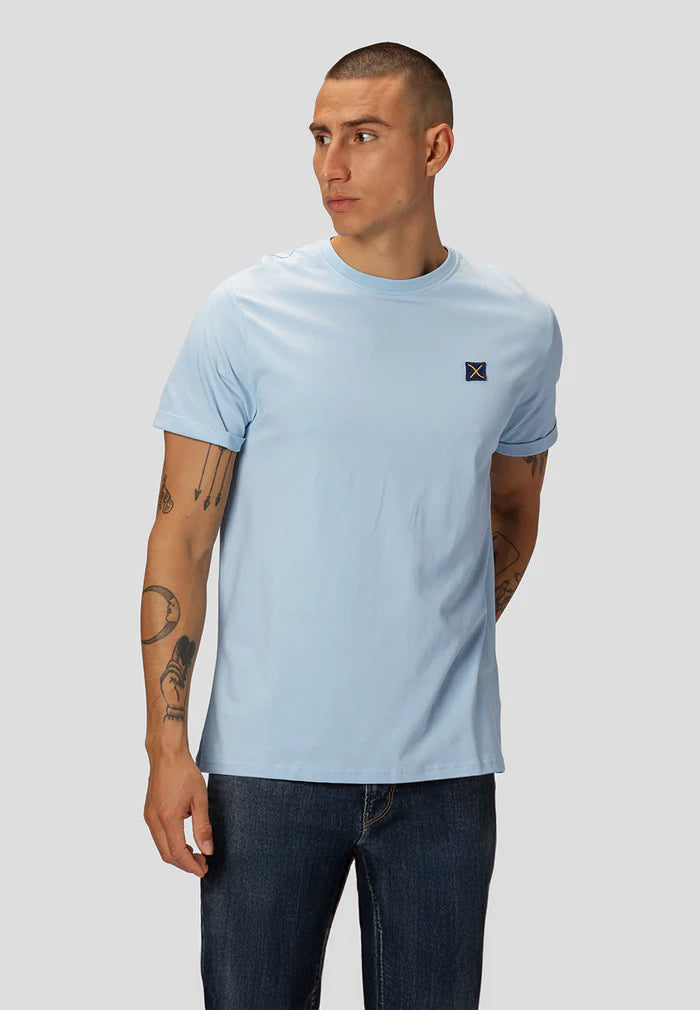 clean-cut-copenhagen-basic-organic-t-shirt-light-blue image 2
