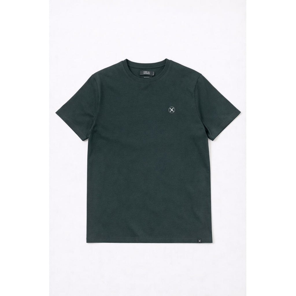 clean-cut-copenhagen-x-bio-t-shirt-forest-green-stretch image 5