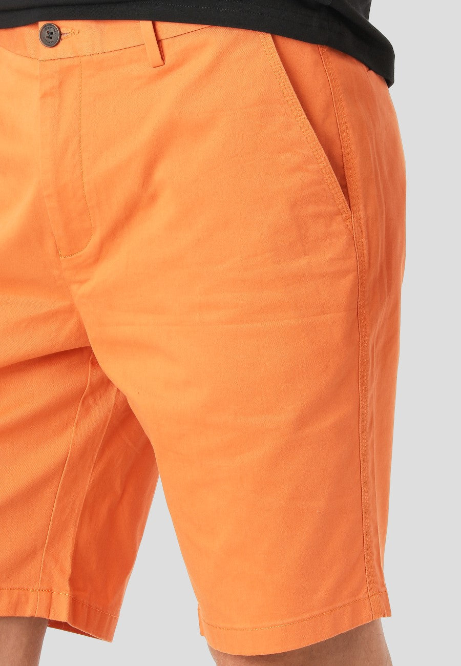 clean-cut-copenhagen-milano-drake-stretch-shorts-pale-orange image 2