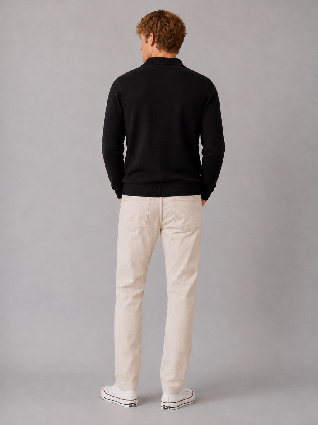 clean-cut-copenhagen-merino-strickpolo-schwarz-wolle image 4