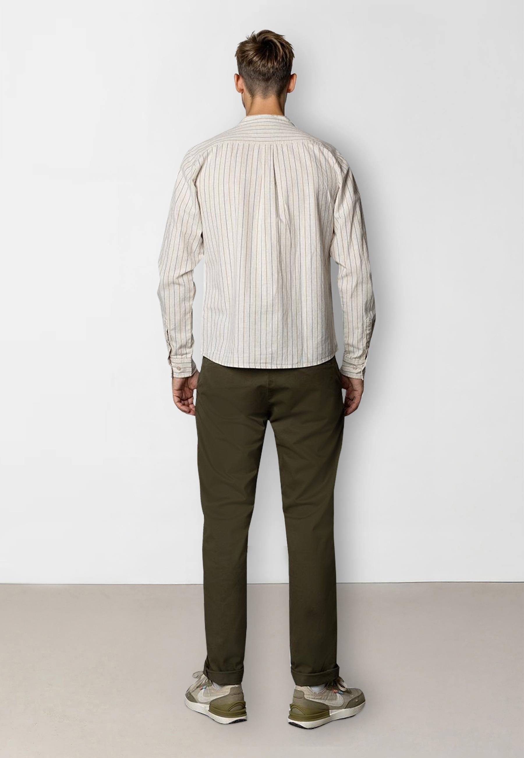 clean-cut-copenhagen-ran-leinenhemd-hellbeige-gestreift image 4