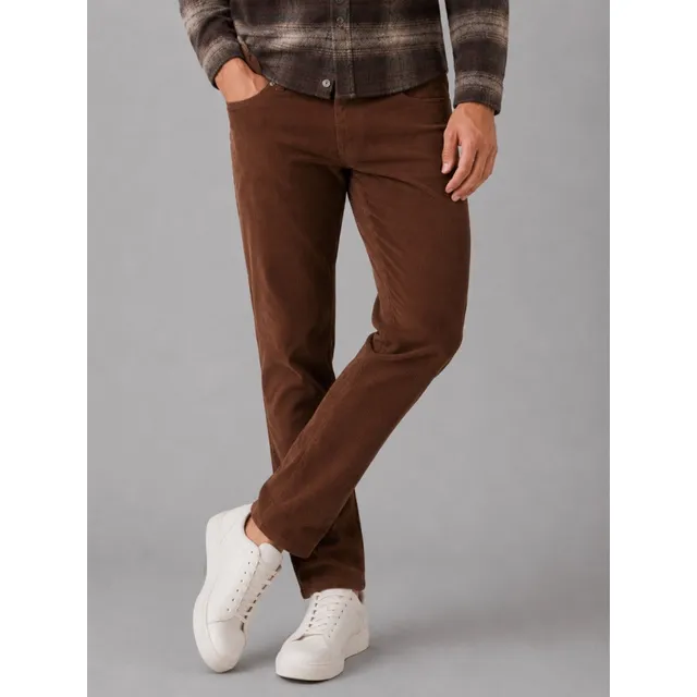 clean-cut-copenhagen-london-cordhose-herren-braun-stretch-regular image 1