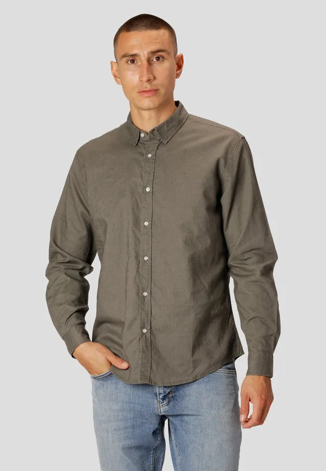 clean-cut-copenhagen-cotton-linen-hemd-dusty-green-herren-leicht image 1