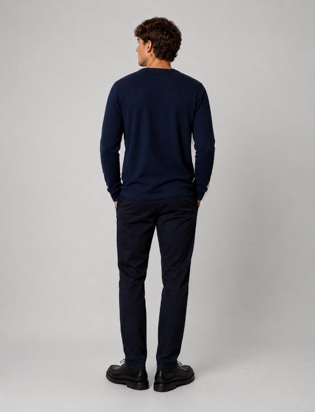 clean-cut-copenhagen-brendon-jersey-hose-herren-navy-stretch image 4