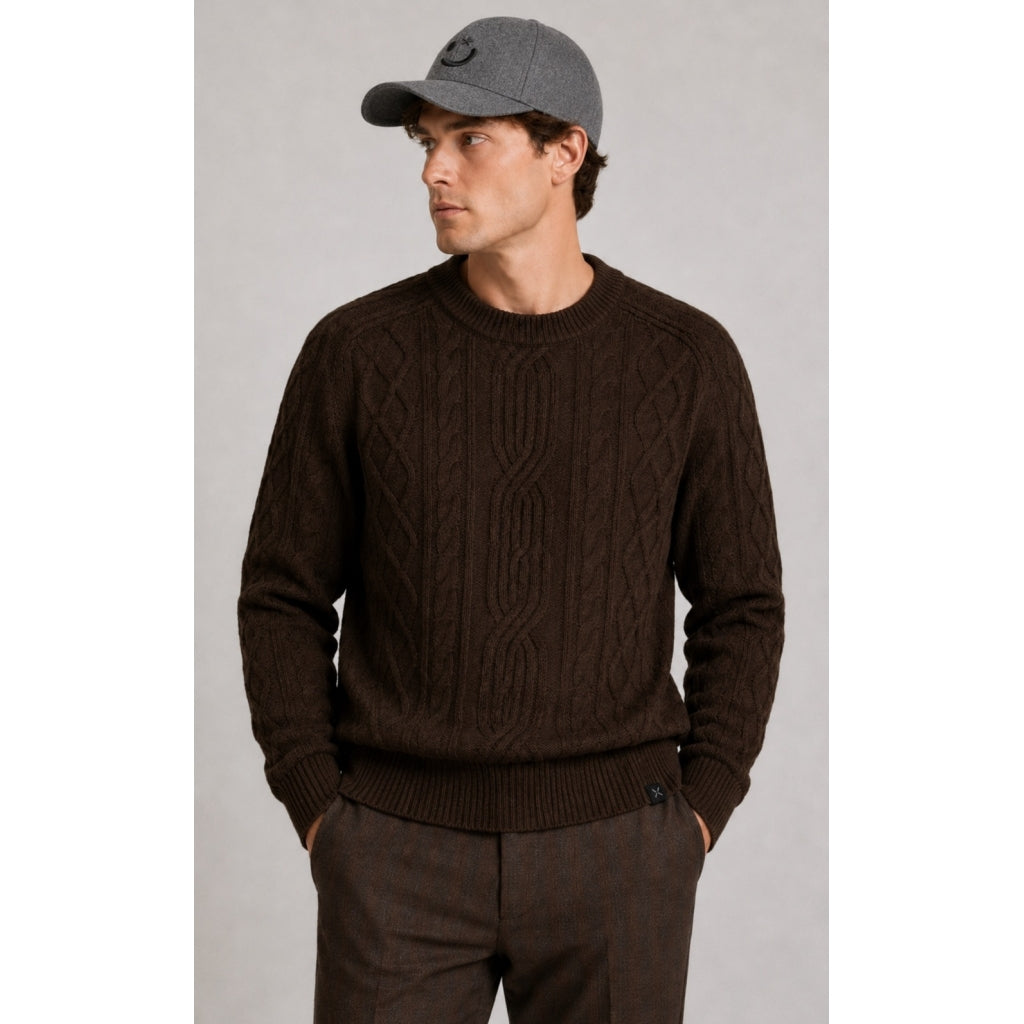 clean-cut-wool-cap-dark-grey-melange-wollmix-one-size image 1