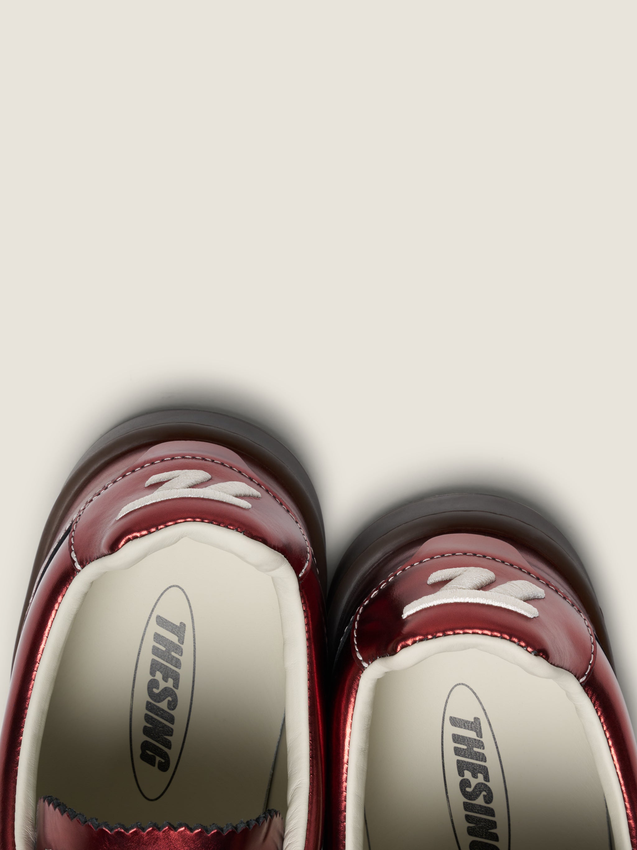 thesing-big-bang-sneaker-red-metallic-glanz image 8