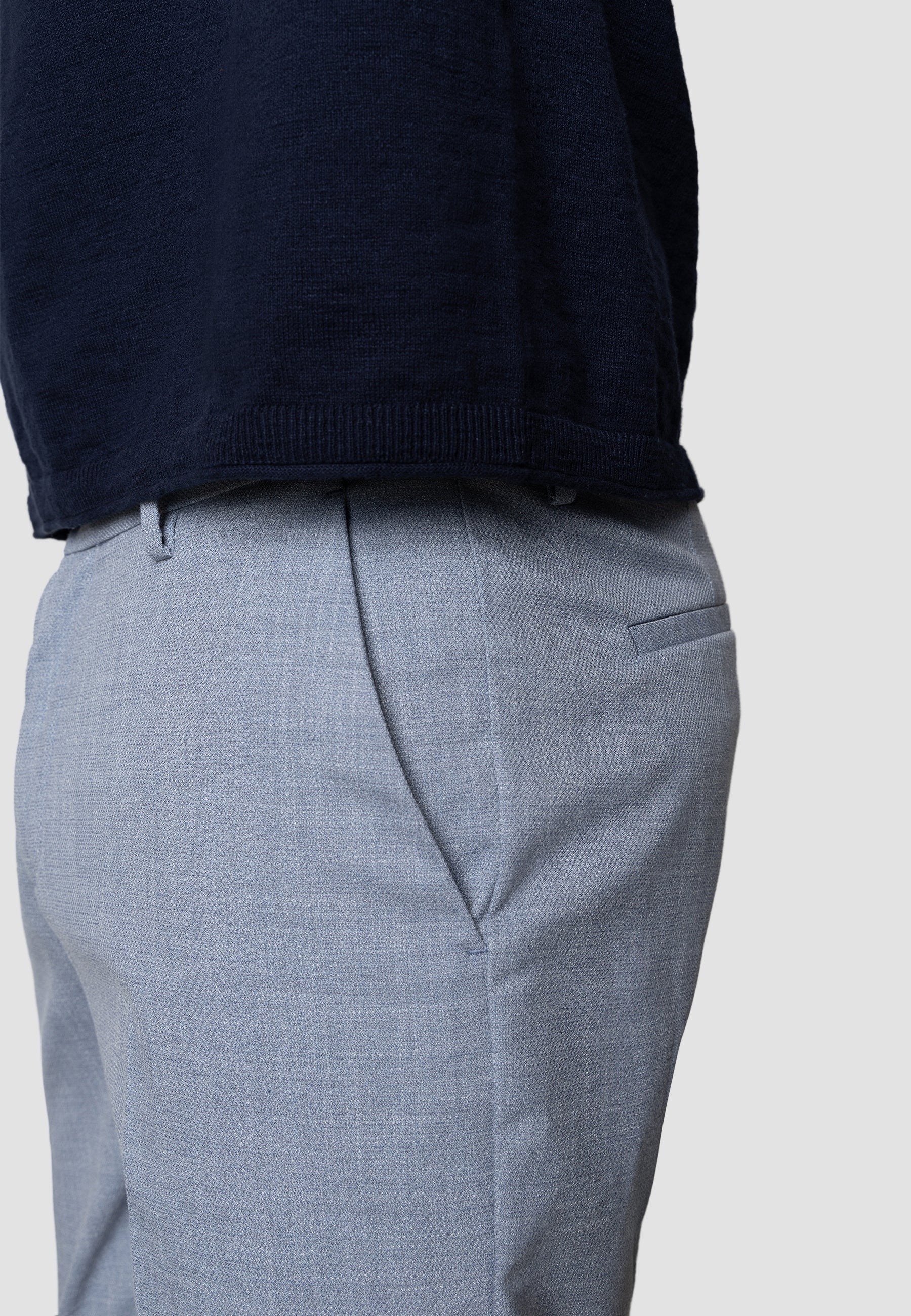 clean-cut-copenhagen-william-hose-herren-hellblau-melange-locker image 4