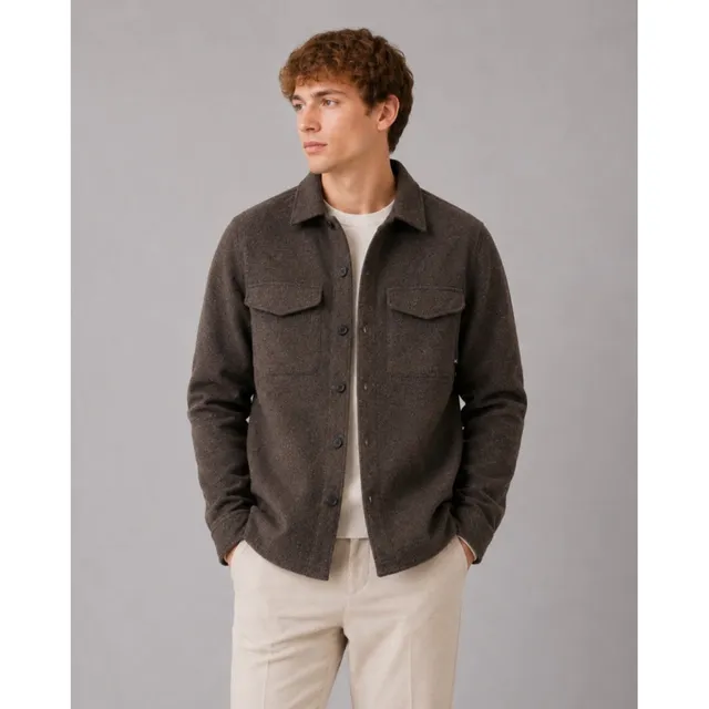 clean-cut-copenhagen-ditlev-overshirt-hemdjacke-dark-brown image 1