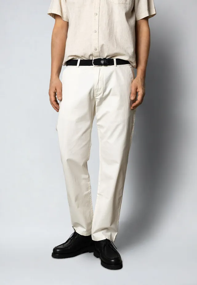 clean-cut-copenhagen-regular-twill-chino-ecru-stretch-gr-l image 1