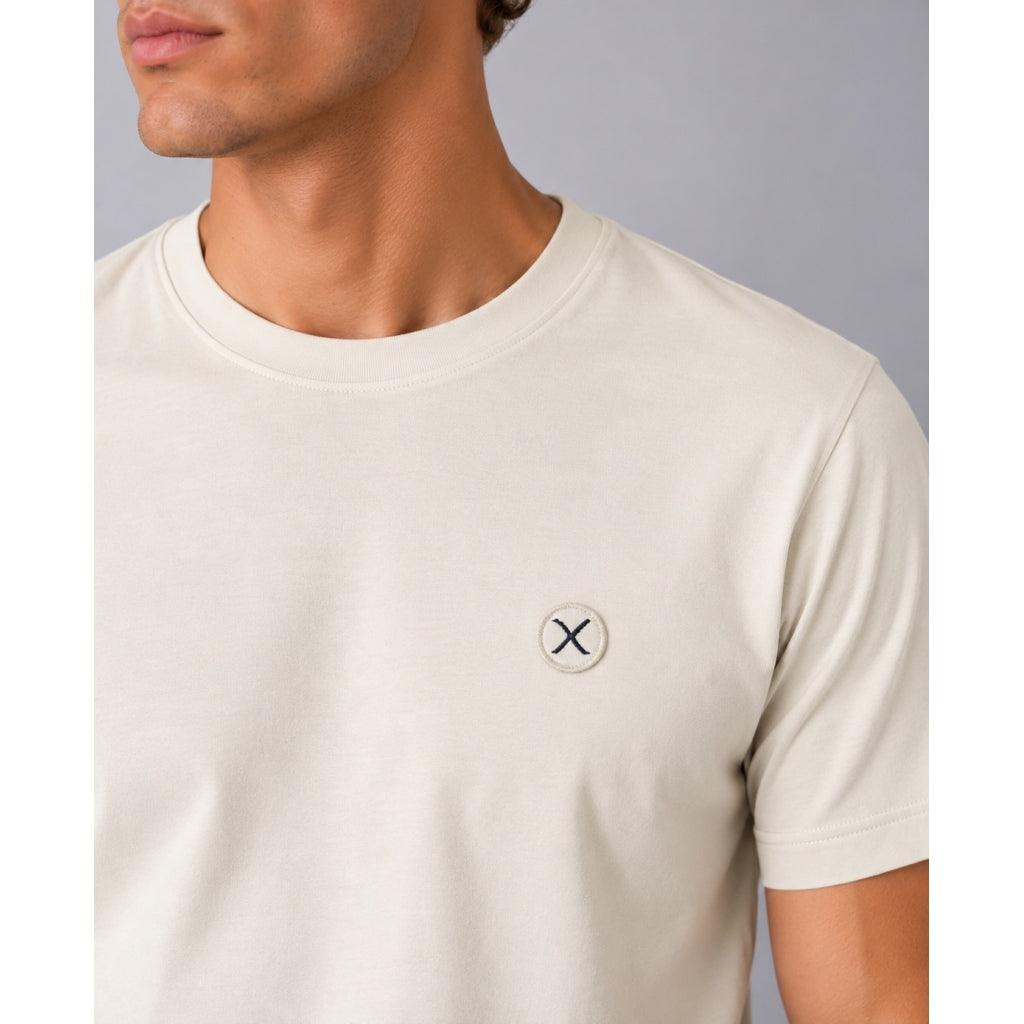 clean-cut-copenhagen-x-organic-t-shirt-ecru-bio-baumwolle image 2