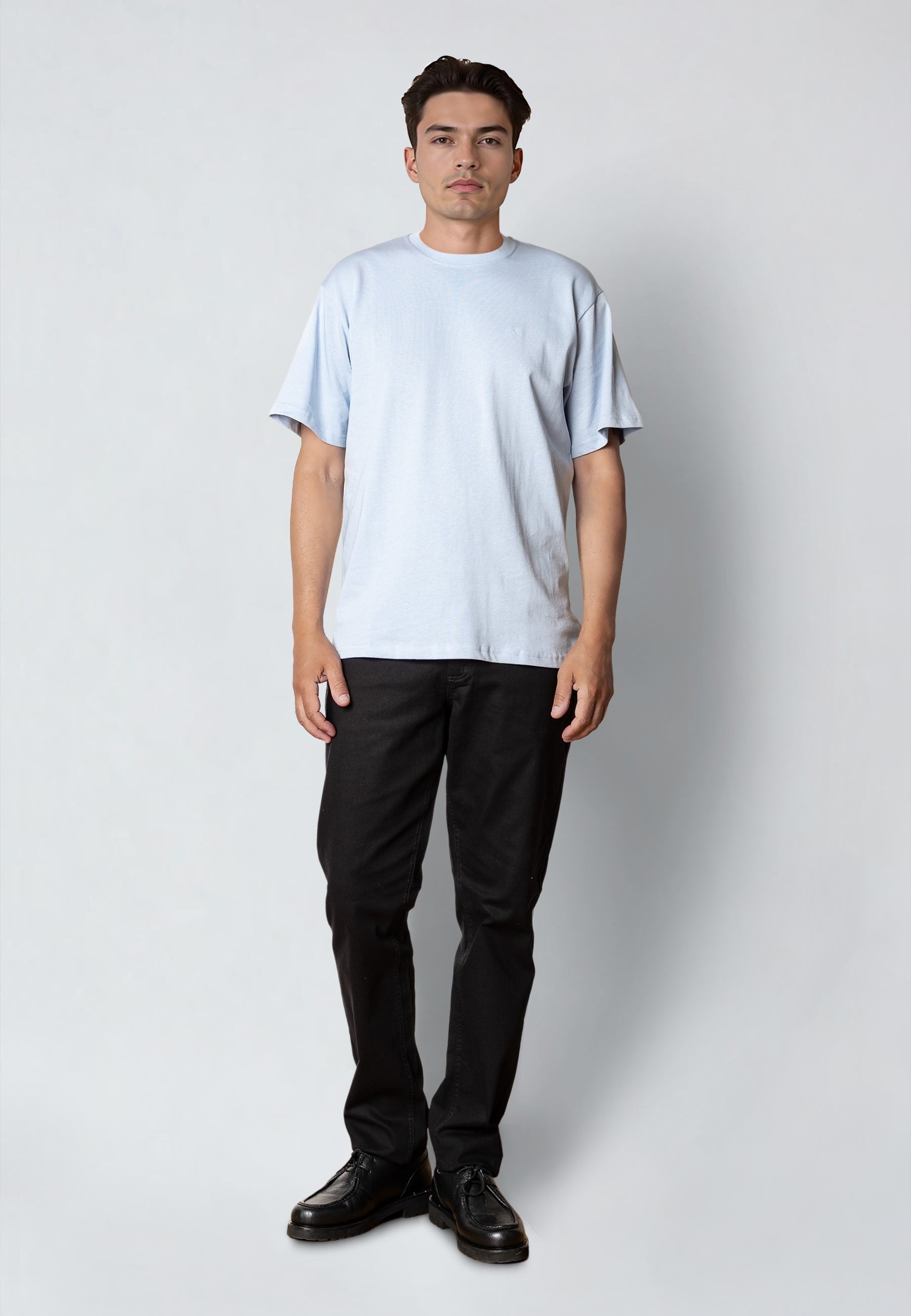 clean-cut-copenhagen-stable-t-shirt-hellblau-100-baumwolle-l image 2