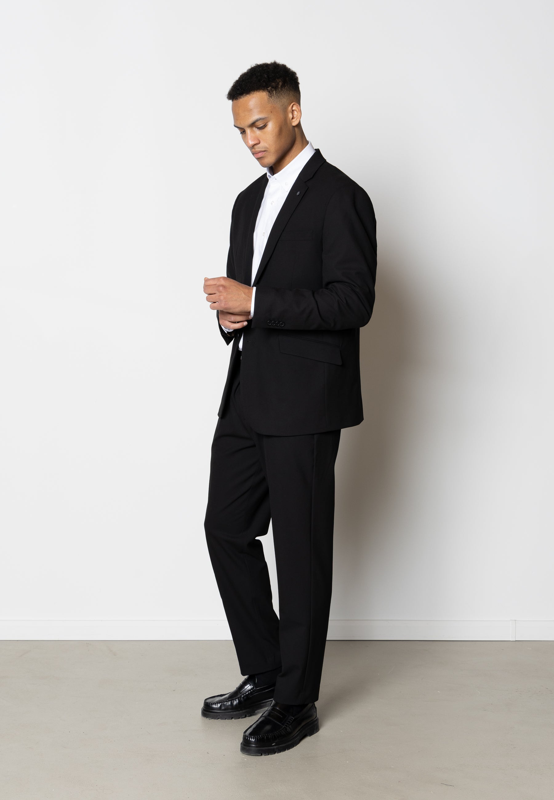 clean-cut-copenhagen-louis-xo-anzughose-herren-schwarz image 2