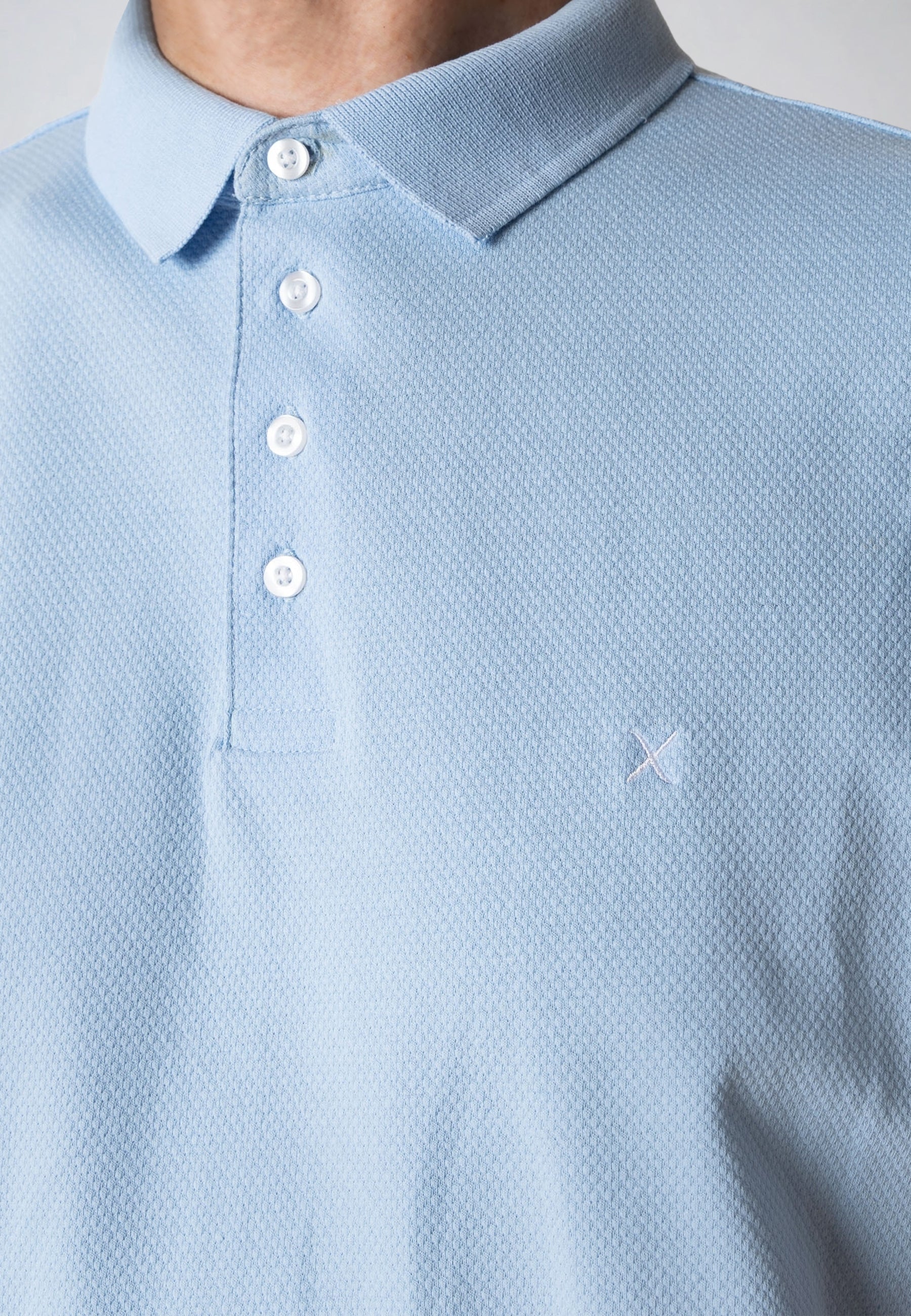 clean-cut-copenhagen-silkeborg-polo-herren-hellblau-baumwolle image 1