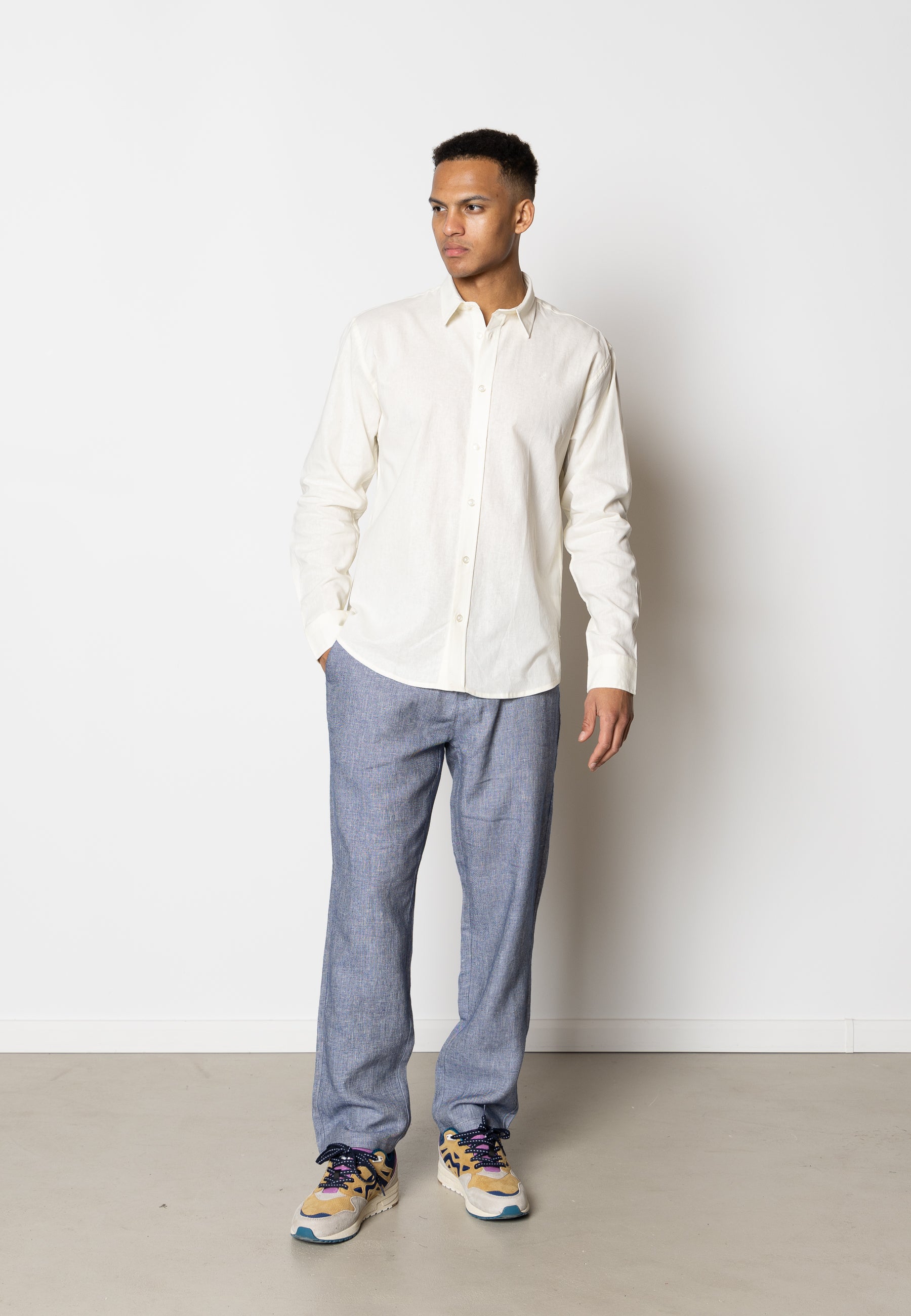 clean-cut-copenhagen-leinenhemd-ecru-l-baumwolle image 2