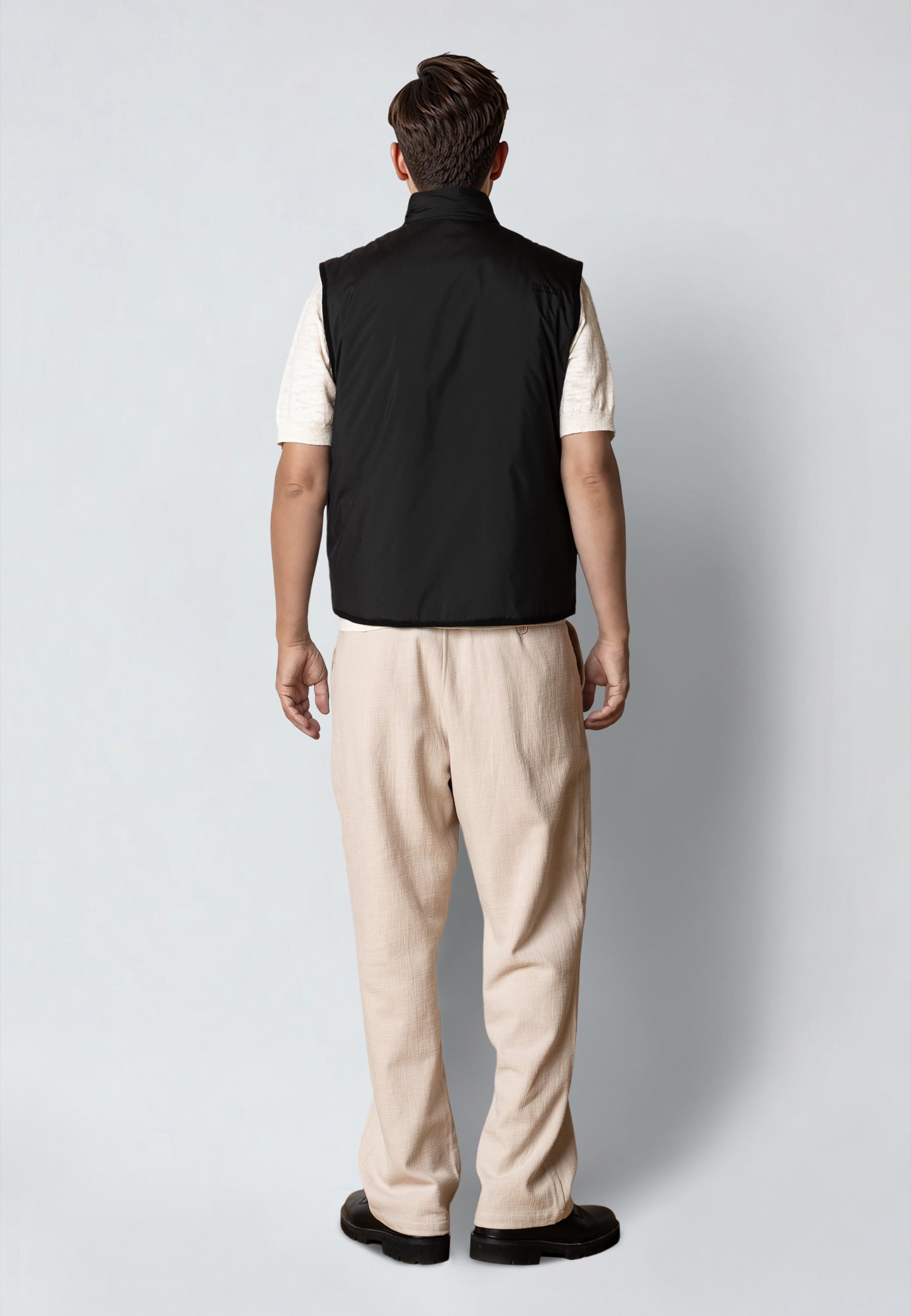 clean-cut-copenhagen-charly-ripstop-weste-schwarz-wattiert-herren image 6