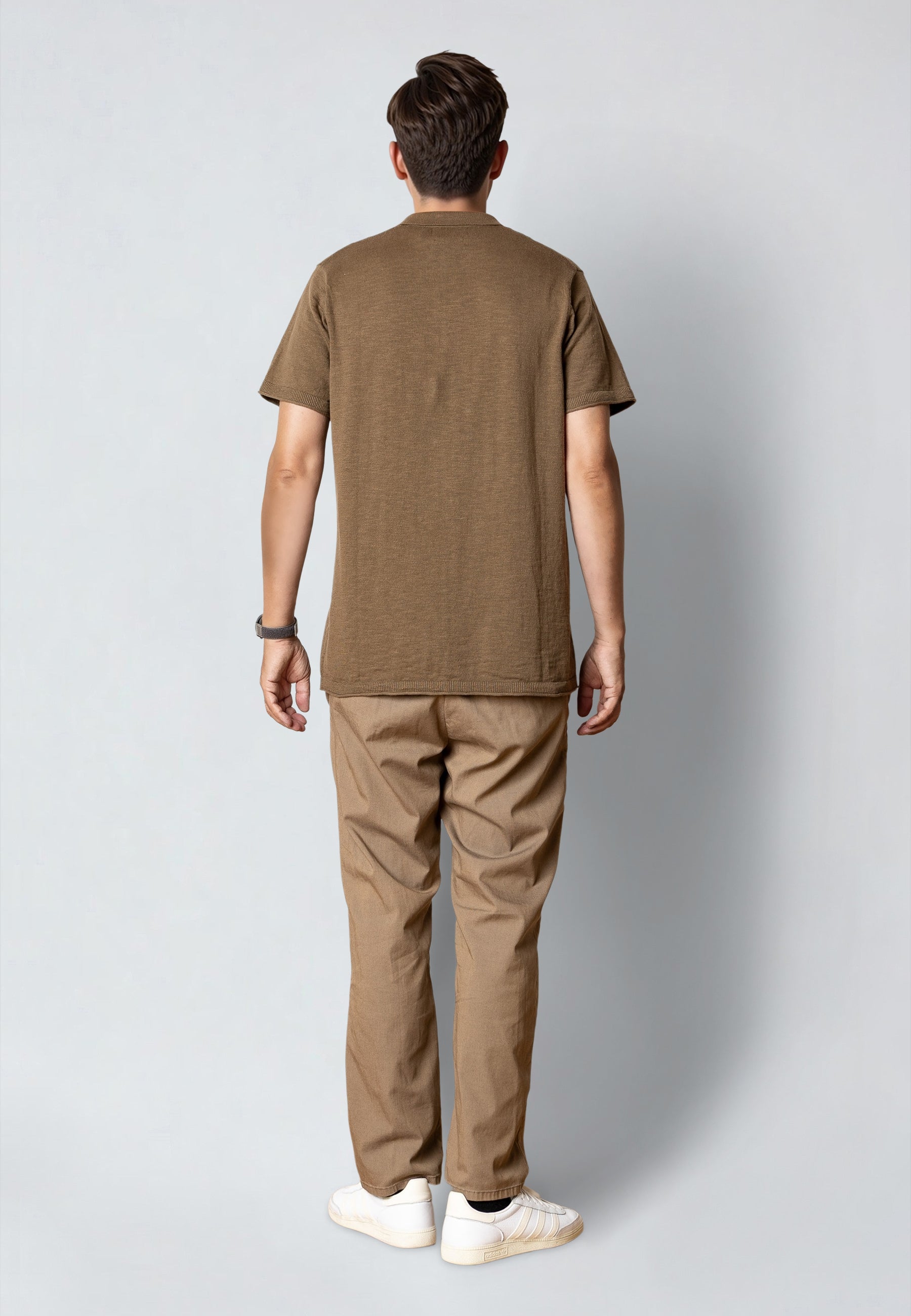clean-cut-copenhagen-marseille-dobby-chinos-shitake image 5