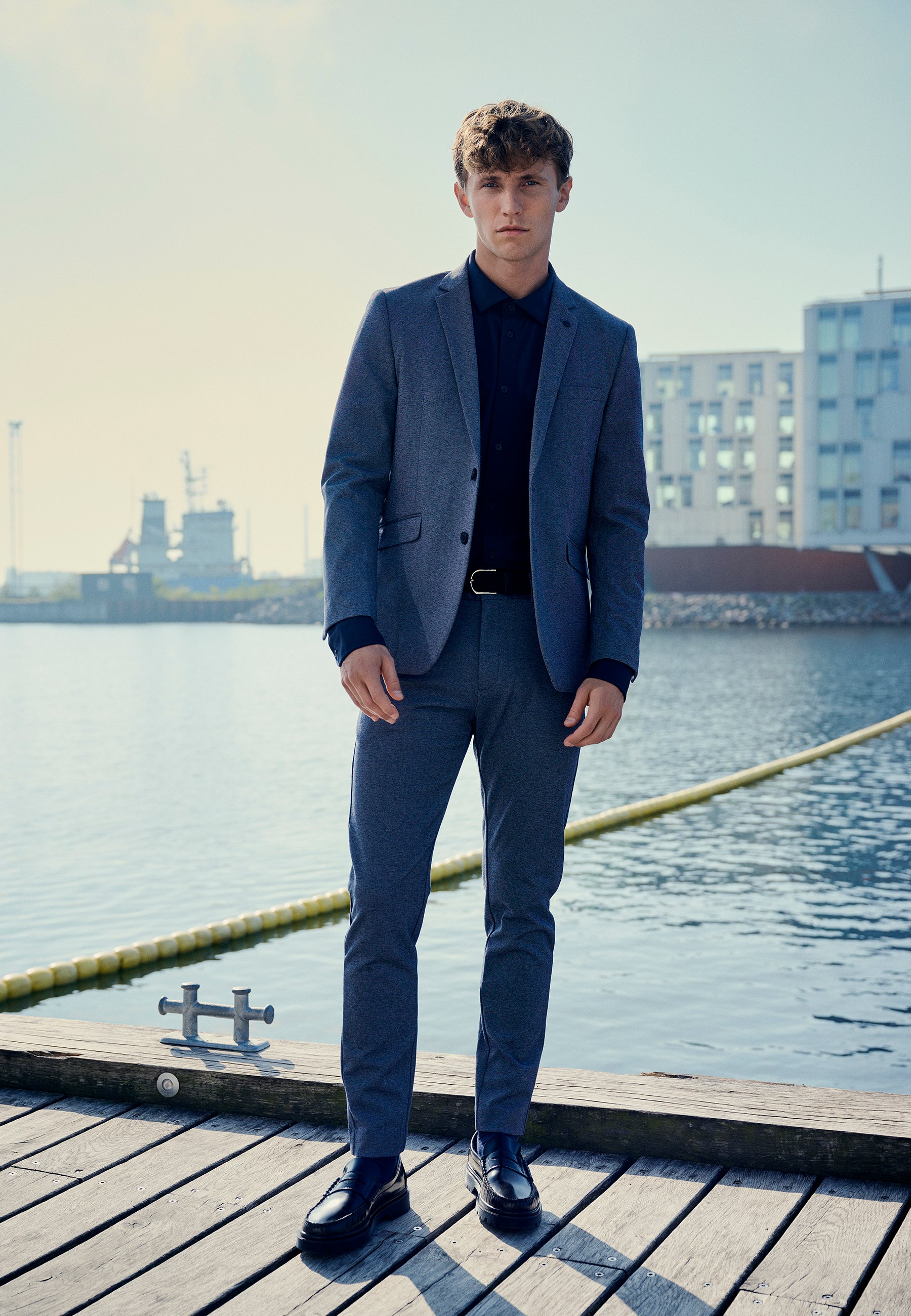 clean-cut-copenhagen-milano-jersey-hose-herren-denim-melange image 2