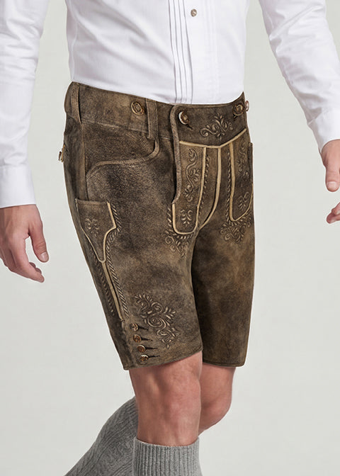 beckert-traunstein-wildbock-lederhose-mushroom-stickerei image 2