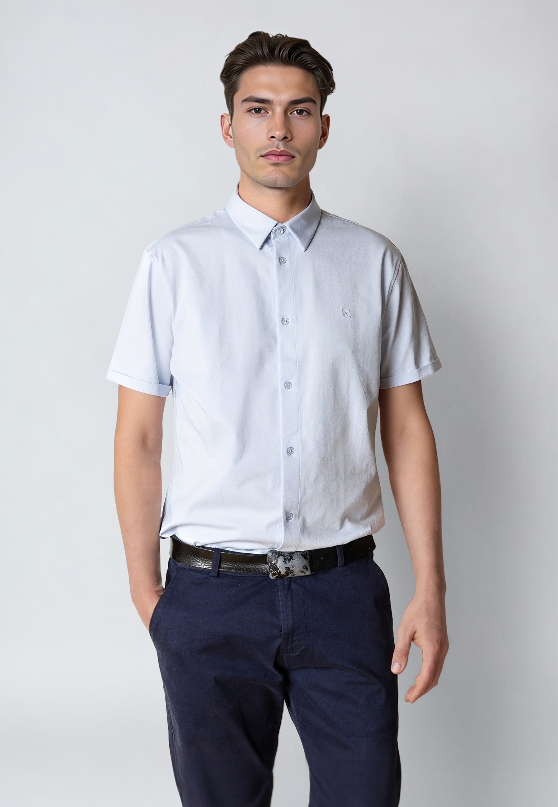 clean-cut-copenhagen-clean-formal-jersey-kurzarmhemd-hellblau-3xl image 1