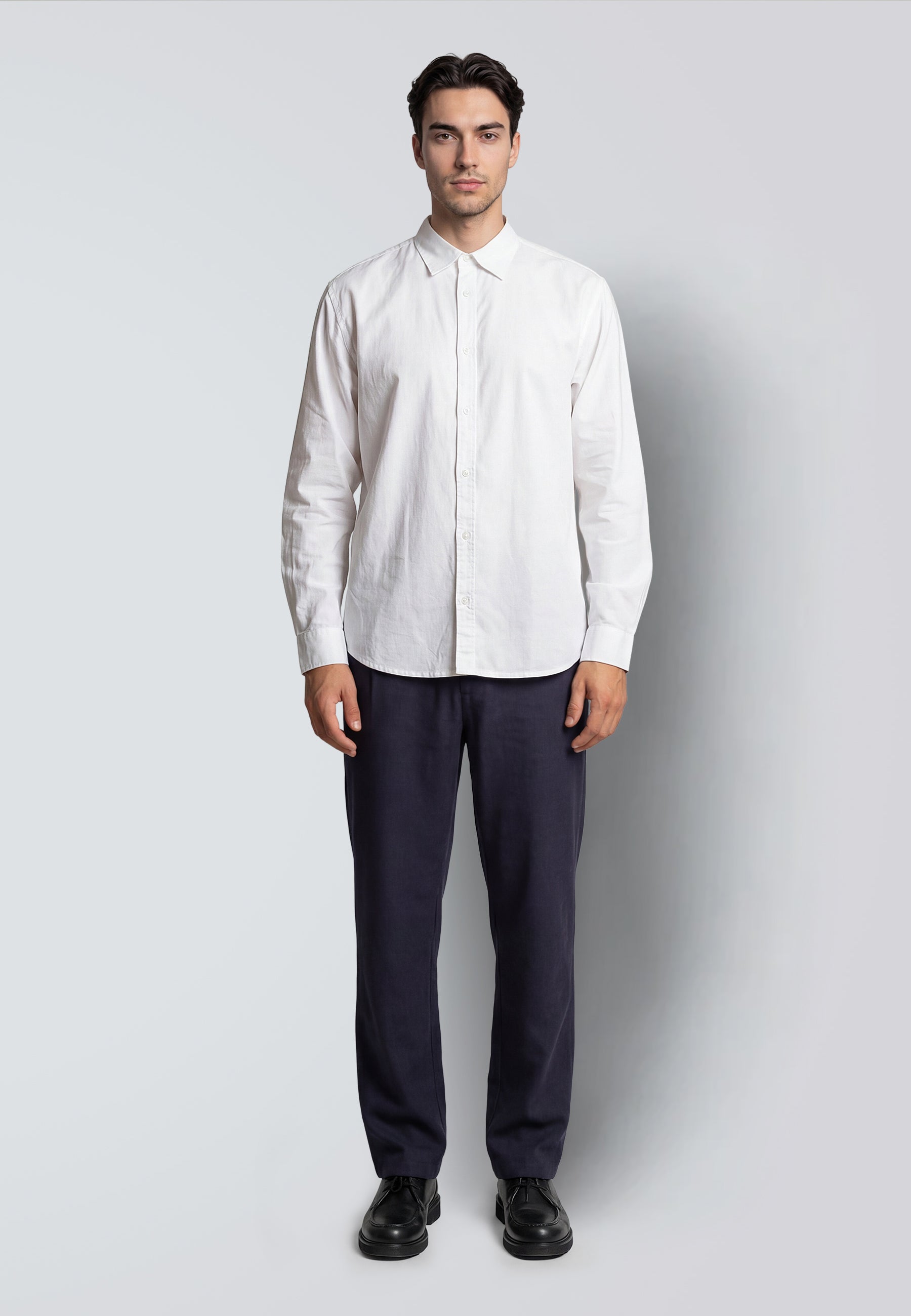 clean-cut-copenhagen-luca-hemd-weiss-baumwolle-leinen image 1