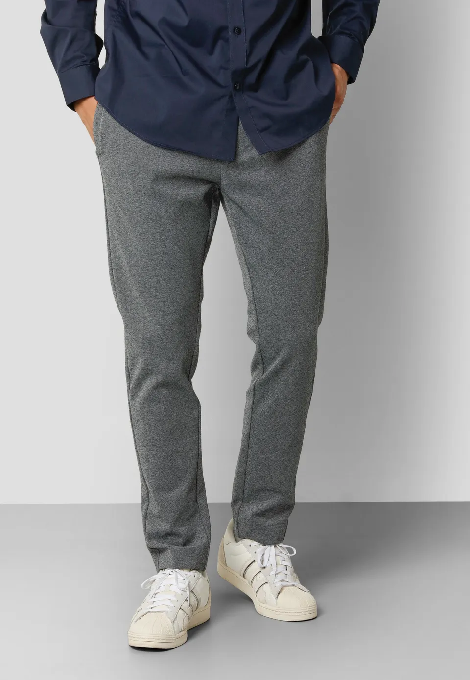 clean-cut-copenhagen-milano-jerseyhose-dunkelgrau-stretch image 1