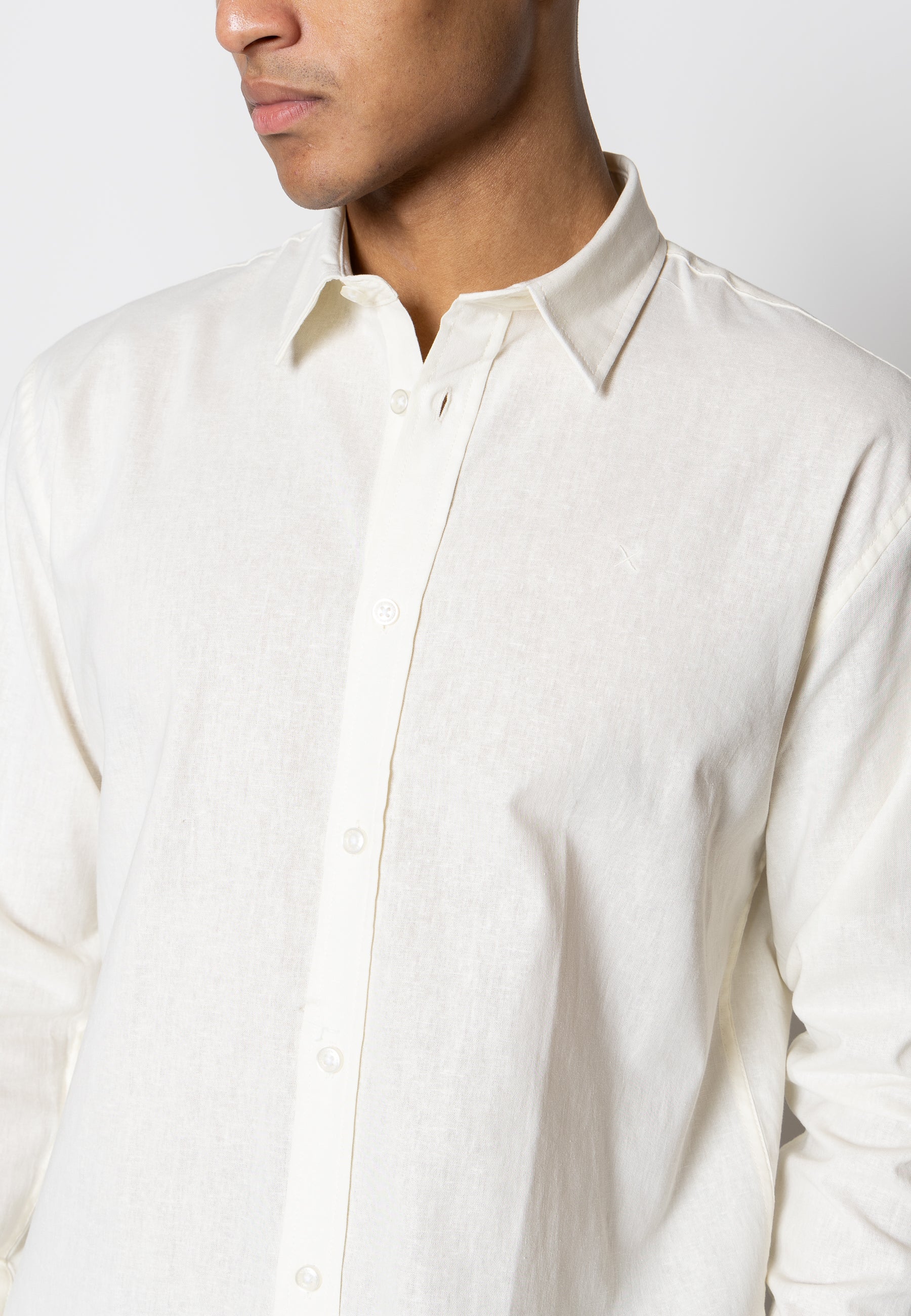 clean-cut-copenhagen-leinenhemd-ecru-l-baumwolle image 3