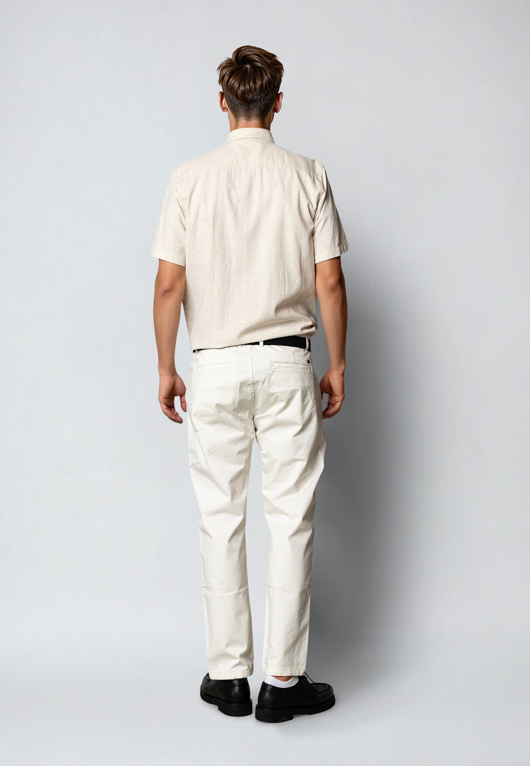 clean-cut-copenhagen-regular-twill-chino-ecru-stretch-gr-l image 4