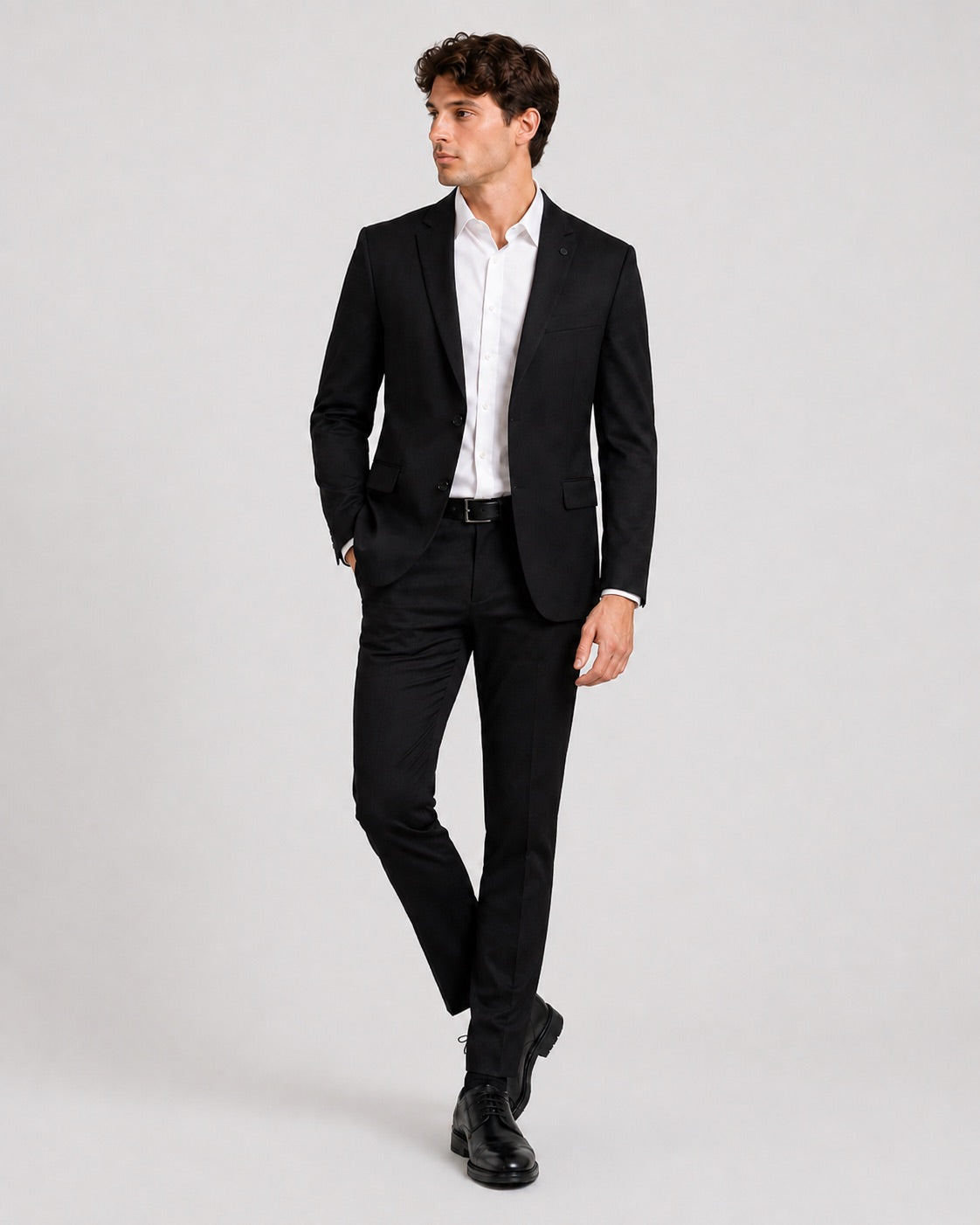 clean-cut-copenhagen-brendon-jersey-blazer-schwarz-stretch image 3