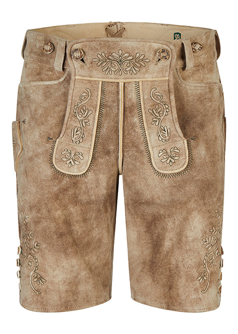 beckert-grossgmain-wildbock-lederhose-kurz-barock-gr-n image 4