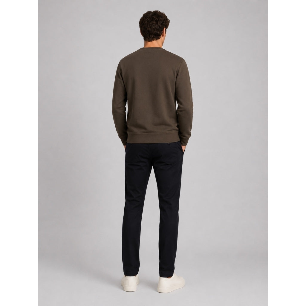 clean-cut-copenhagen-patrick-sweatshirt-dunkelbraun image 4