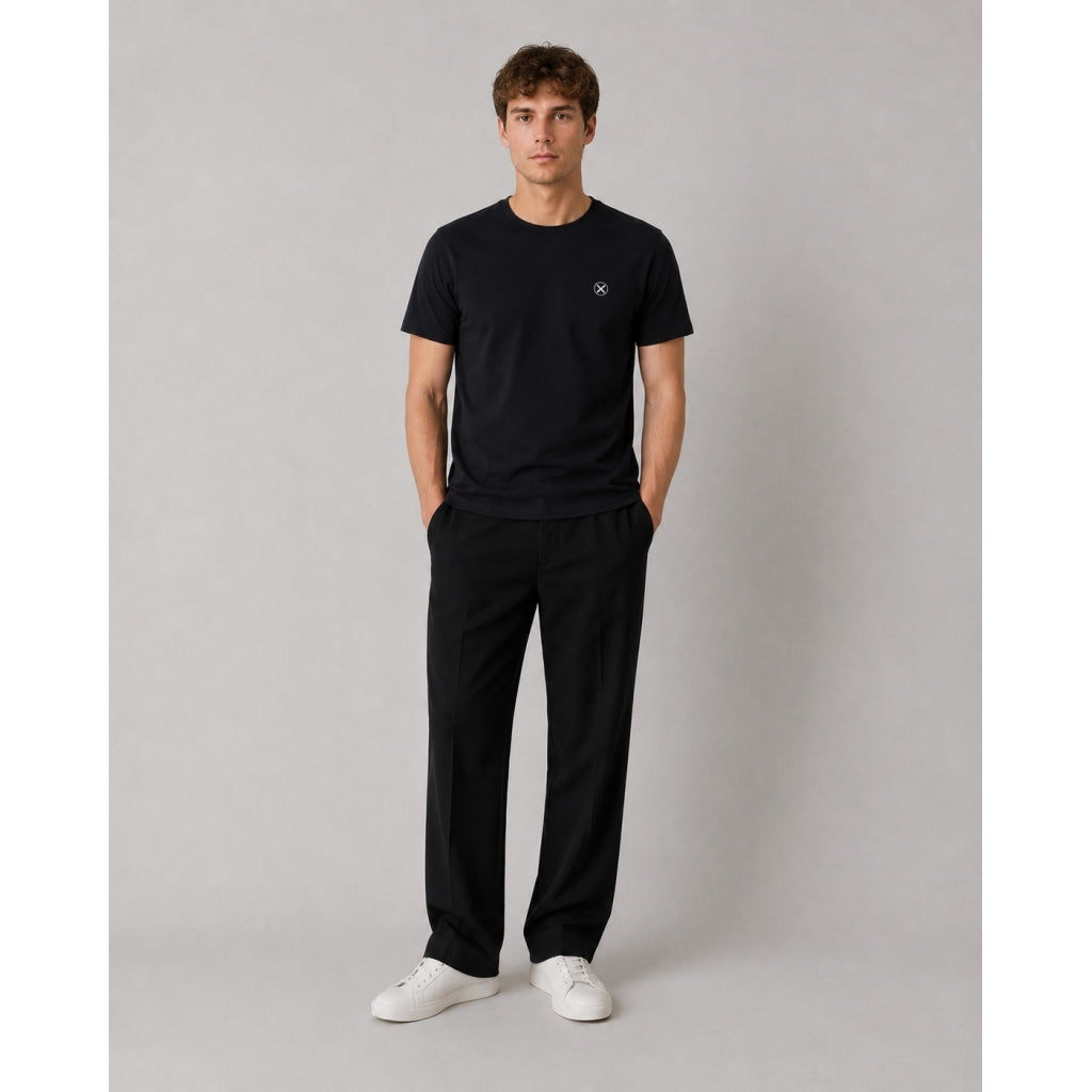 clean-cut-copenhagen-x-organic-t-shirt-schwarz-bio-baumwolle image 2