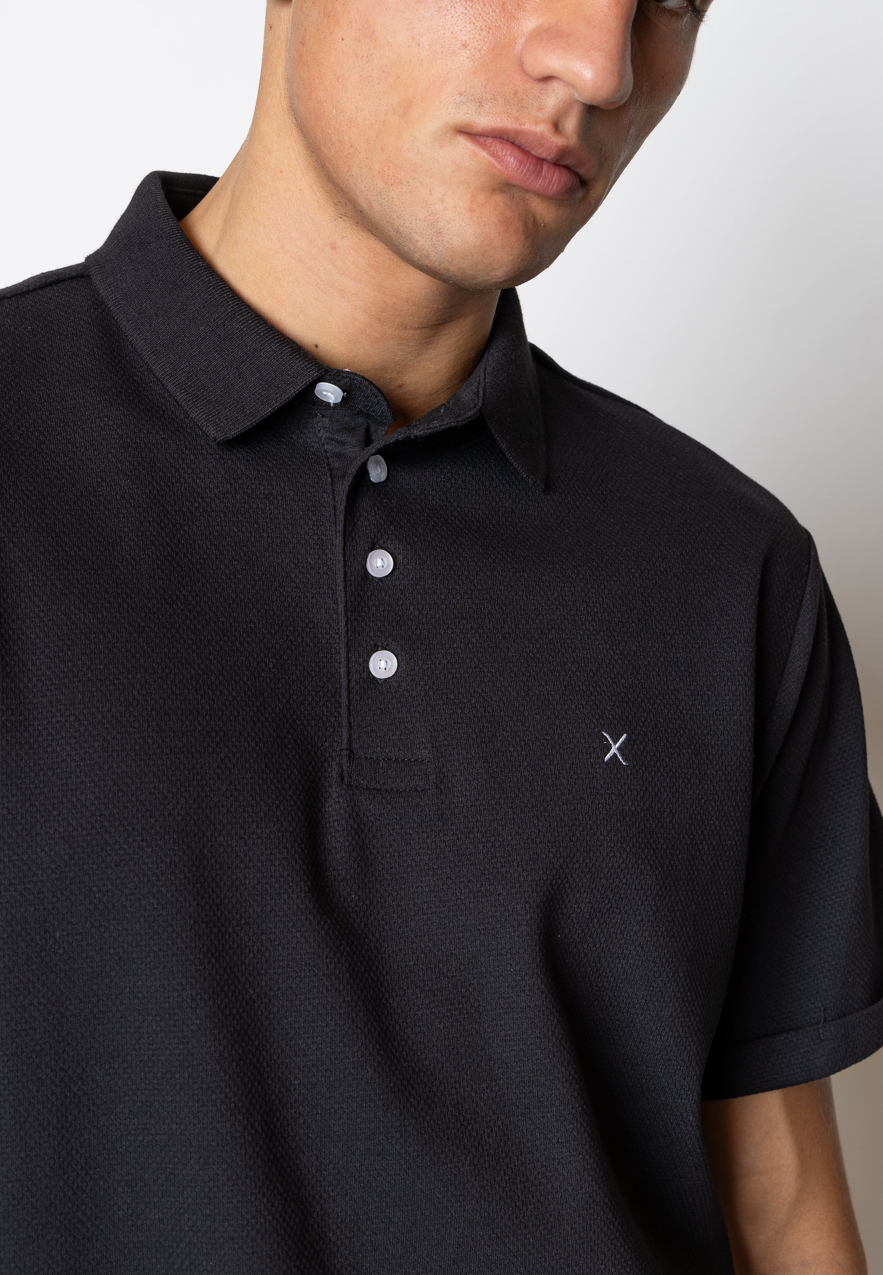 clean-cut-copenhagen-silkeborg-polo-herren-schwarz image 3