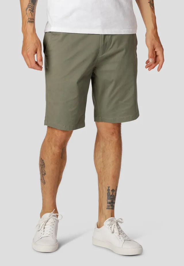 clean-cut-copenhagen-milano-drake-shorts-dusty-green-stretch image 1