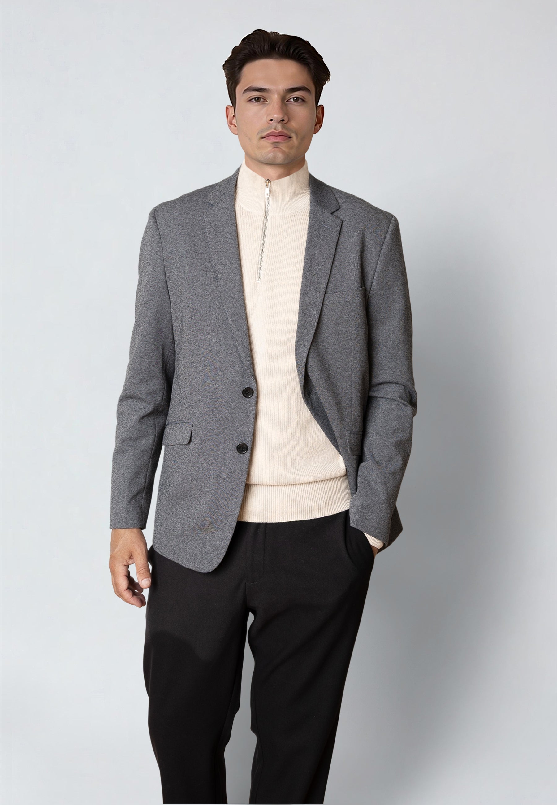 clean-cut-copenhagen-milano-stretch-jersey-blazer-dunkelgrau-herren image 1