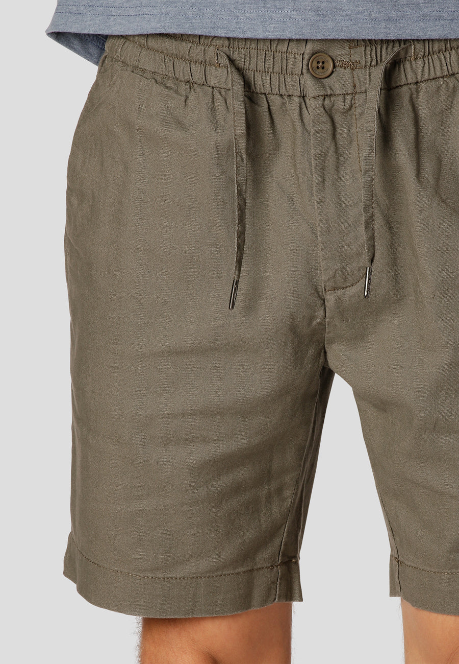 clean-cut-copenhagen-barcelona-shorts-dusty-green image 3
