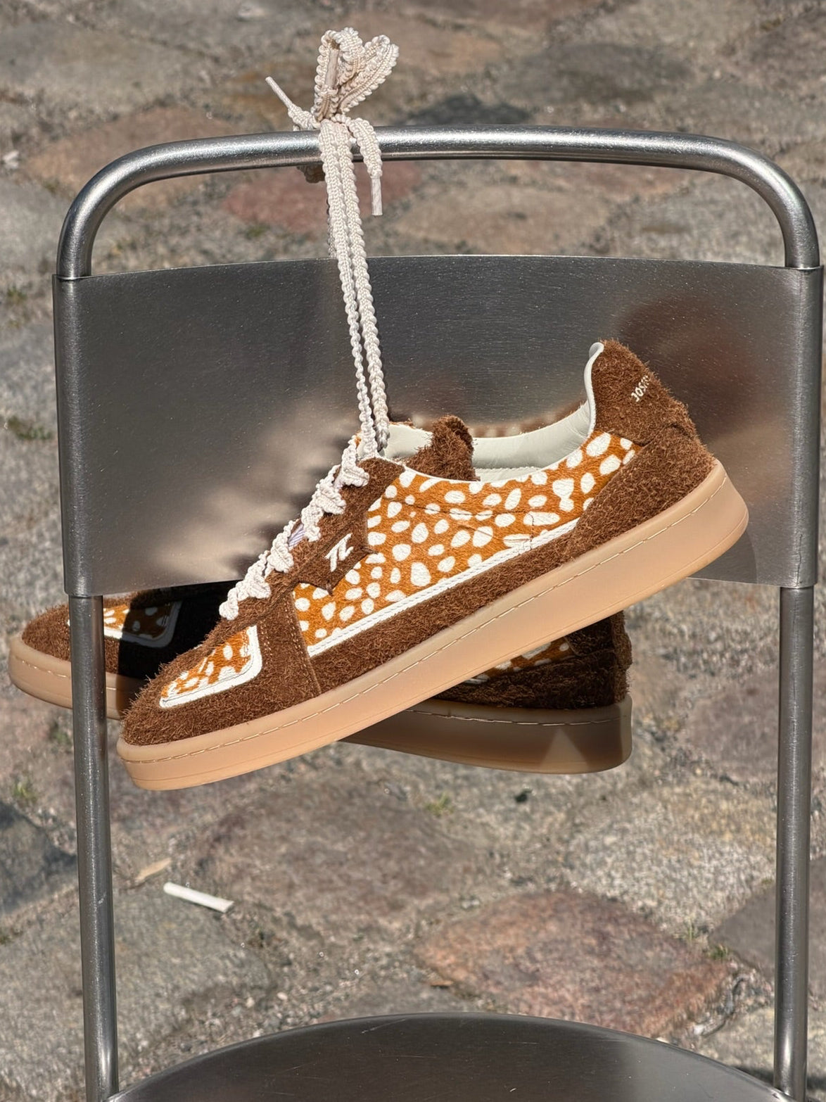 thesing-big-bang-deer-sneaker-braun-creme image 3