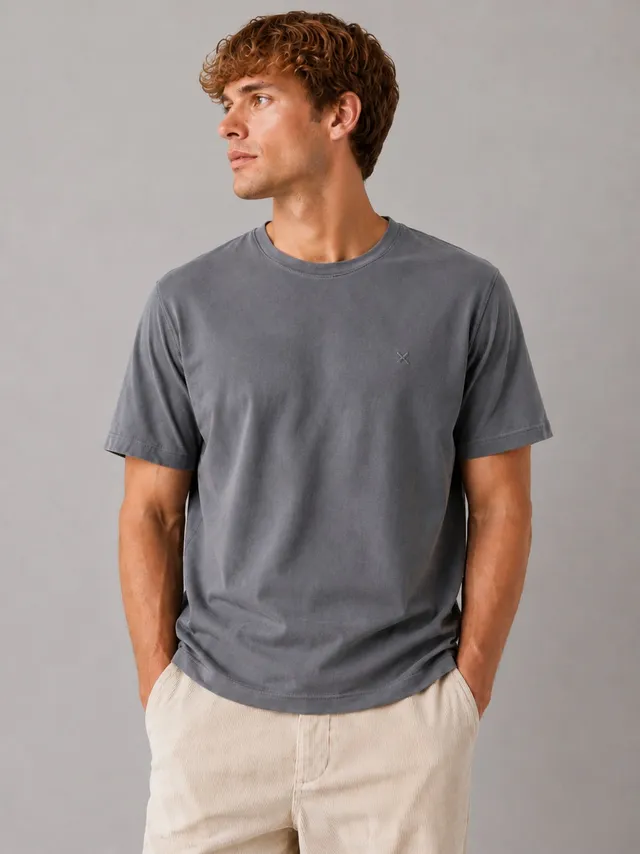 clean-cut-copenhagen-stable-t-shirt-grau-baumwolle-herren image 1