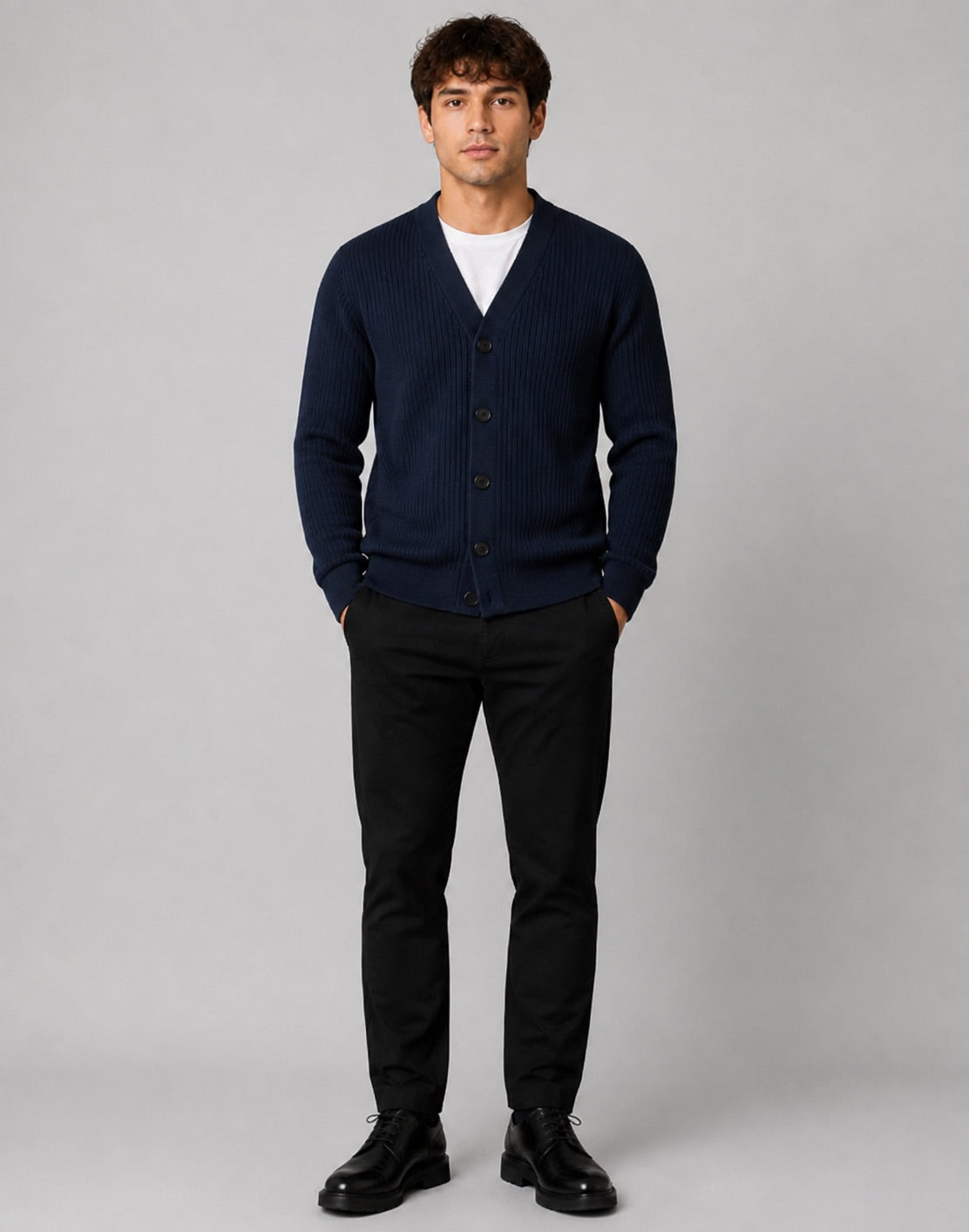 clean-cut-copenhagen-ludvig-cardigan-dark-navy-m-wolle image 3