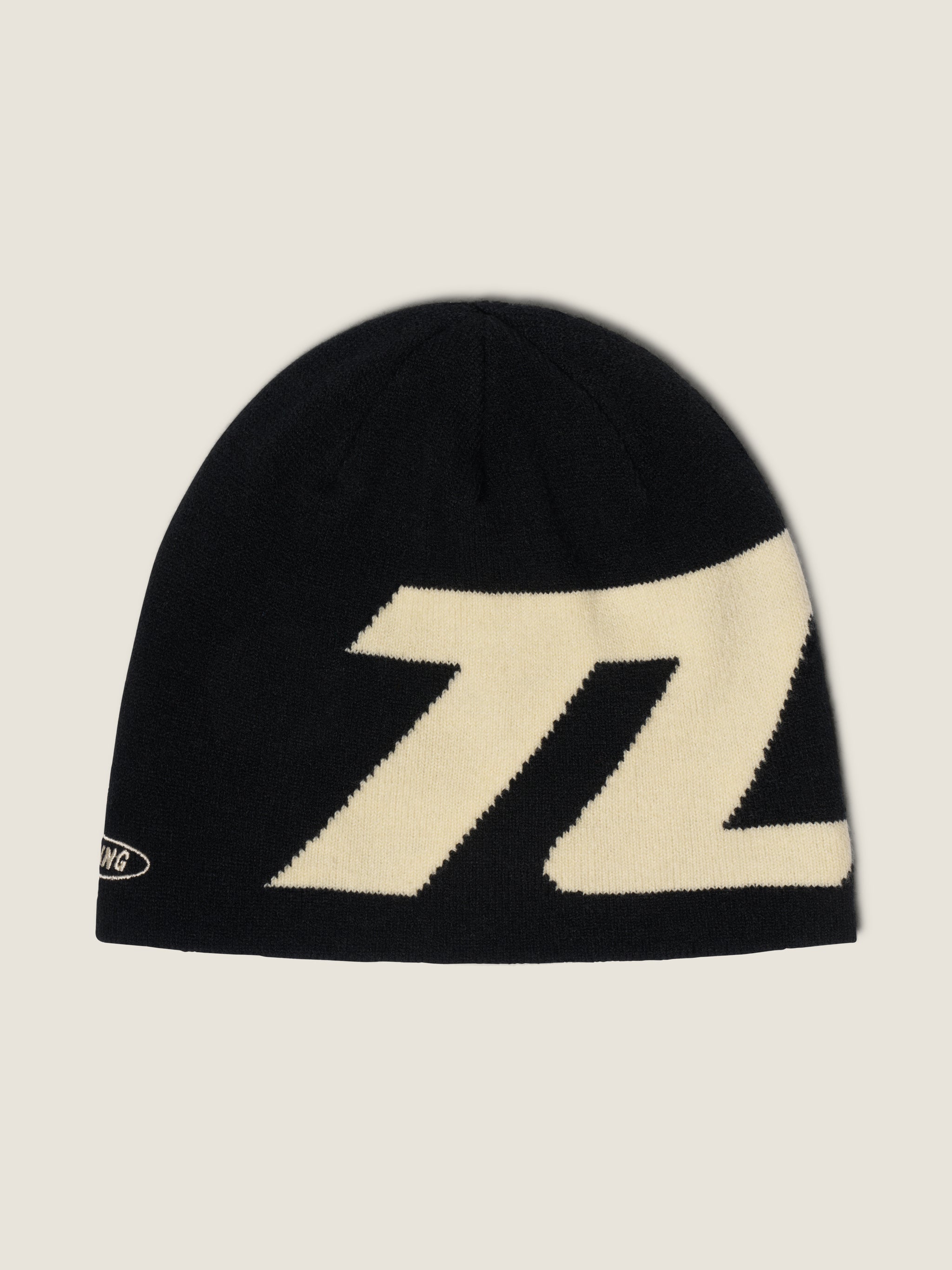 thesing-beanie-m-tze-black-creme-acryl image 1