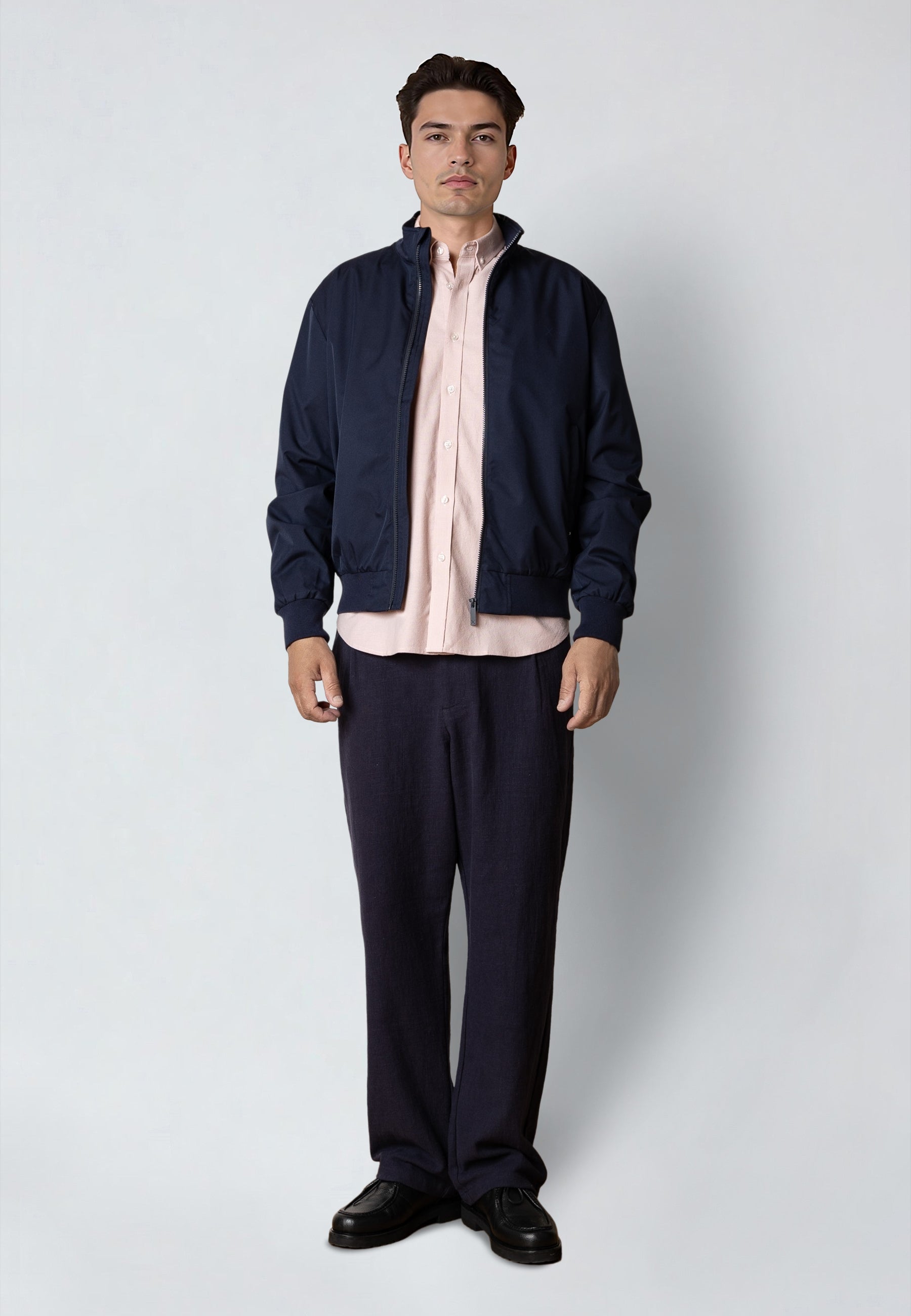 clean-cut-copenhagen-adam-jacke-navy-wasserabweisend image 1
