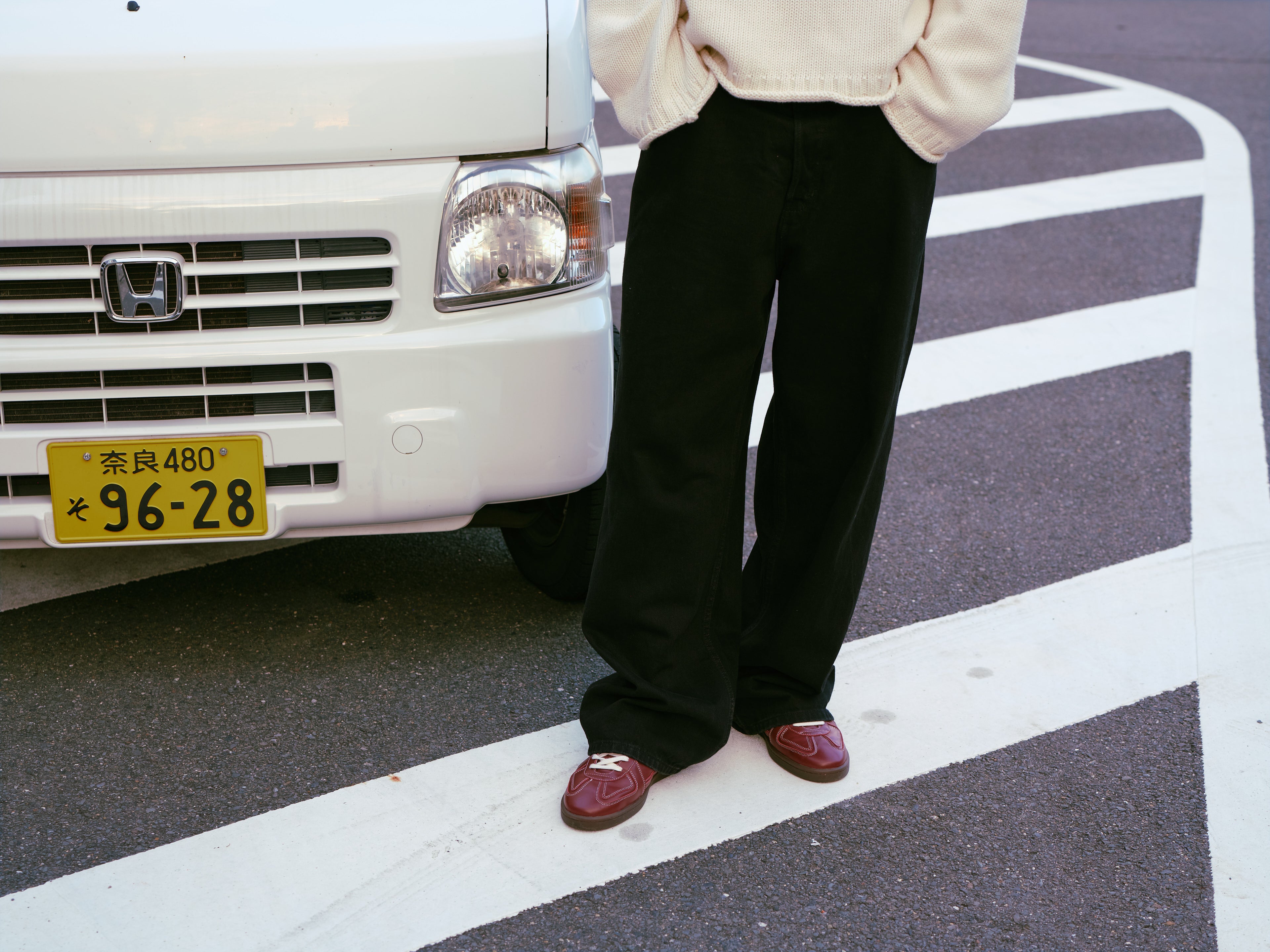 thesing-big-bang-sneaker-bordeaux-matt-leder-gummisohle image 8