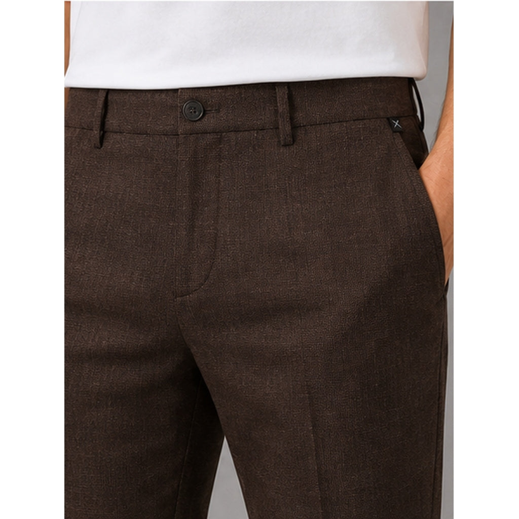 clean-cut-copenhagen-sigurd-anzughose-braun-stretch image 3