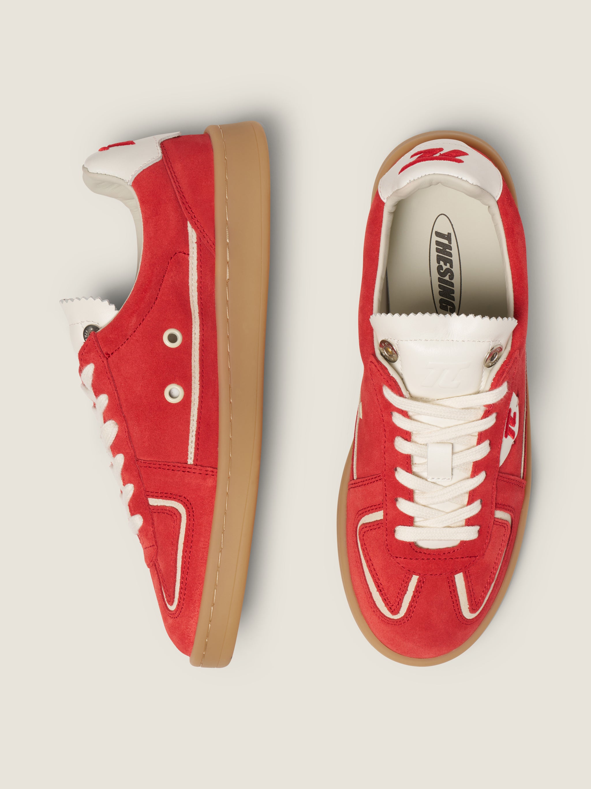 thesing-big-bang-red-velours-sneaker-rot-velours image 4